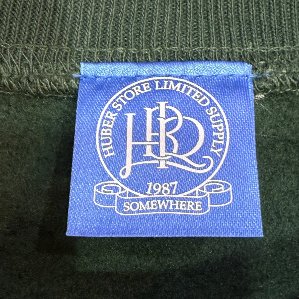 HUBERSTORE 25SS/PELE Crewneck Sweatshirtフォレストペレクルーネックスウェット 古着・中古-4枚目のアイテム画像