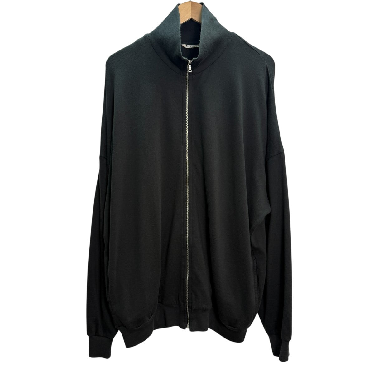 AURALEE(オーラリー) 24AW／SUPER HIGH GAUGE SWEAT ZIP BLOUSON