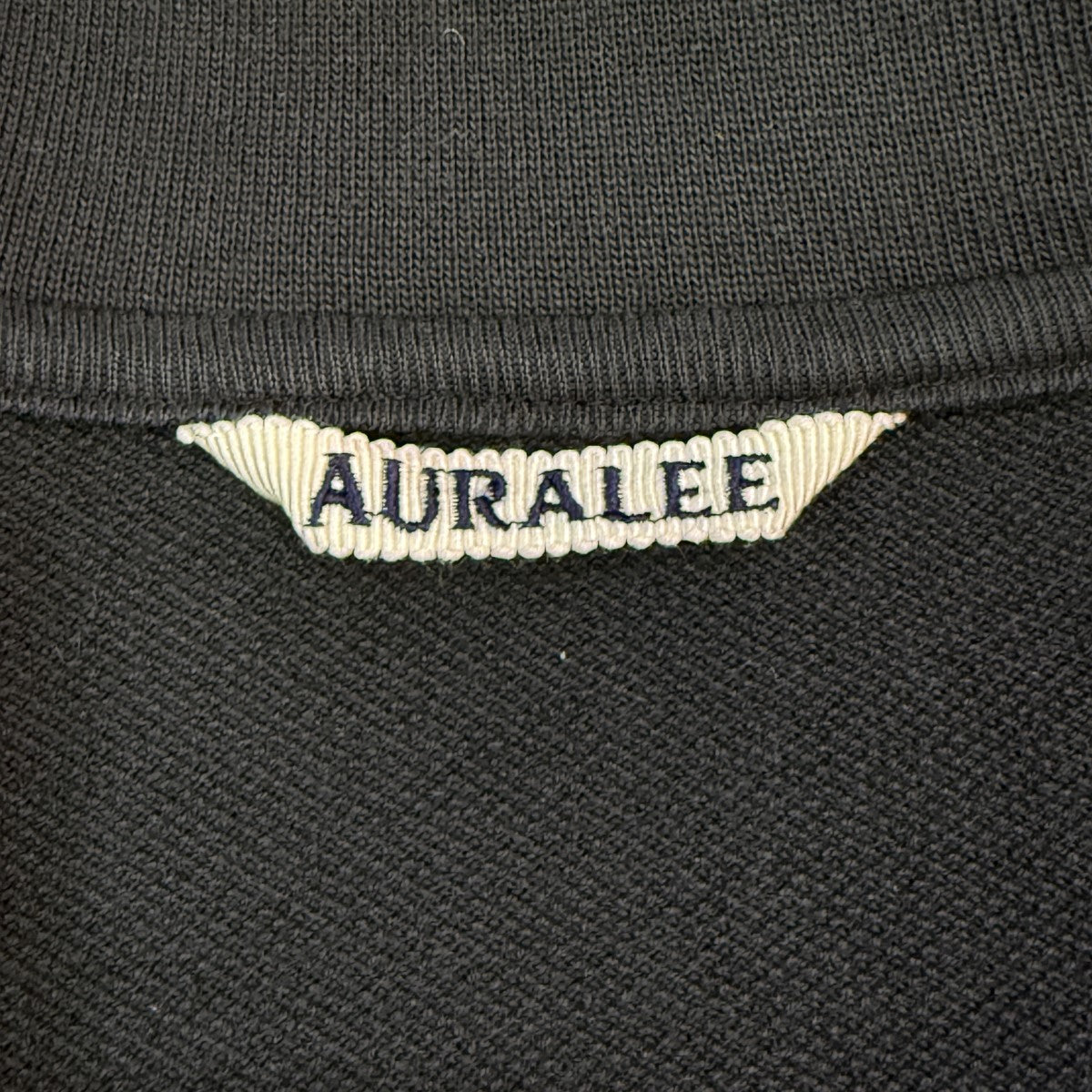 AURALEE(オーラリー) 24AW／SUPER HIGH GAUGE SWEAT ZIP BLOUSON
