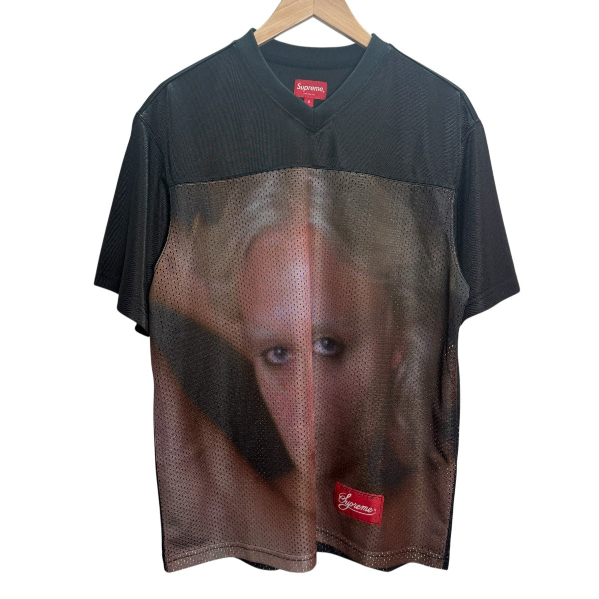 Supreme Star Football Jersey Black White Gold Dark Green