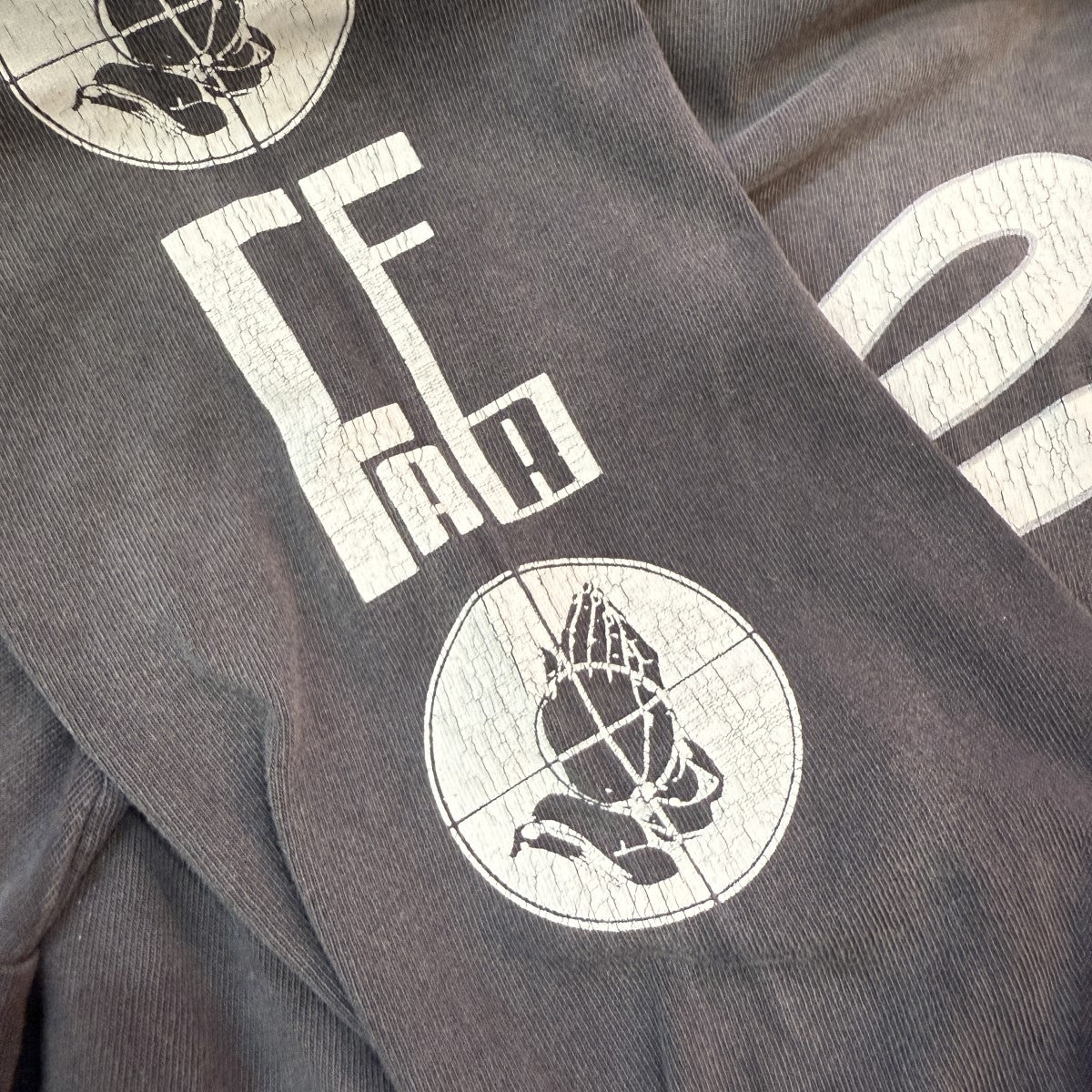 SAINT MICHAEL×FEAR OF GOD 25SS/L／S TEE SNT OF GODオーバー