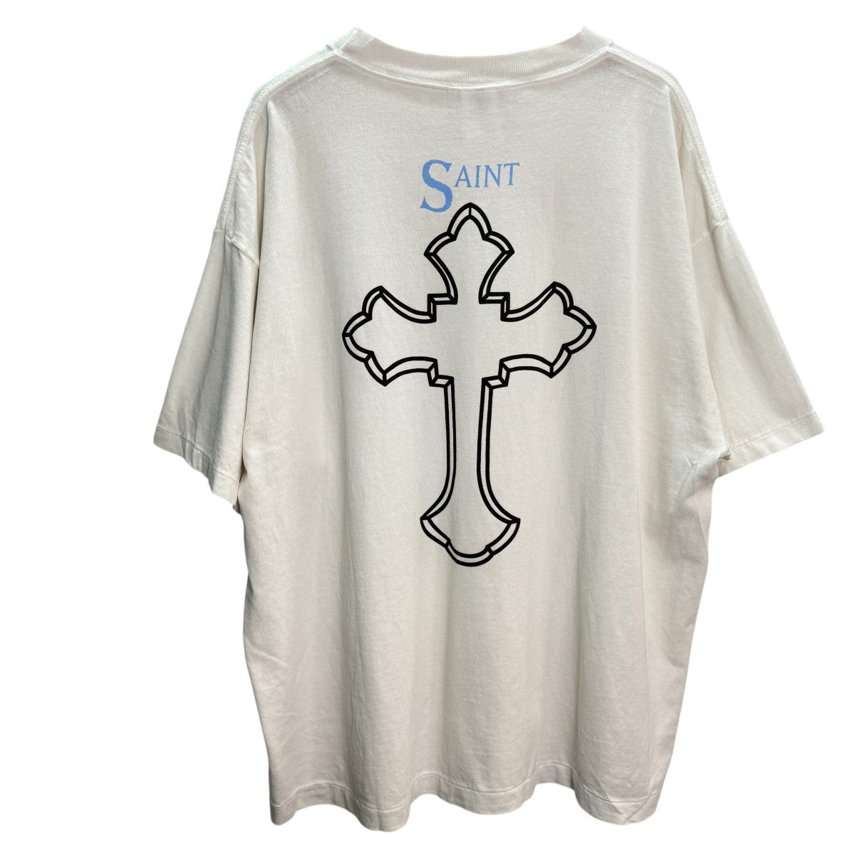 新品未使用 SAINTMICHAEL セントマイケル 2PAC 半袖Tシャツ サイズL SM-HR8-0000-C15 ホワイト 中古 4b001574 2PC_SS TEE/2PAC | SAINT Mxxxxxx(セント マイケル) / トップス