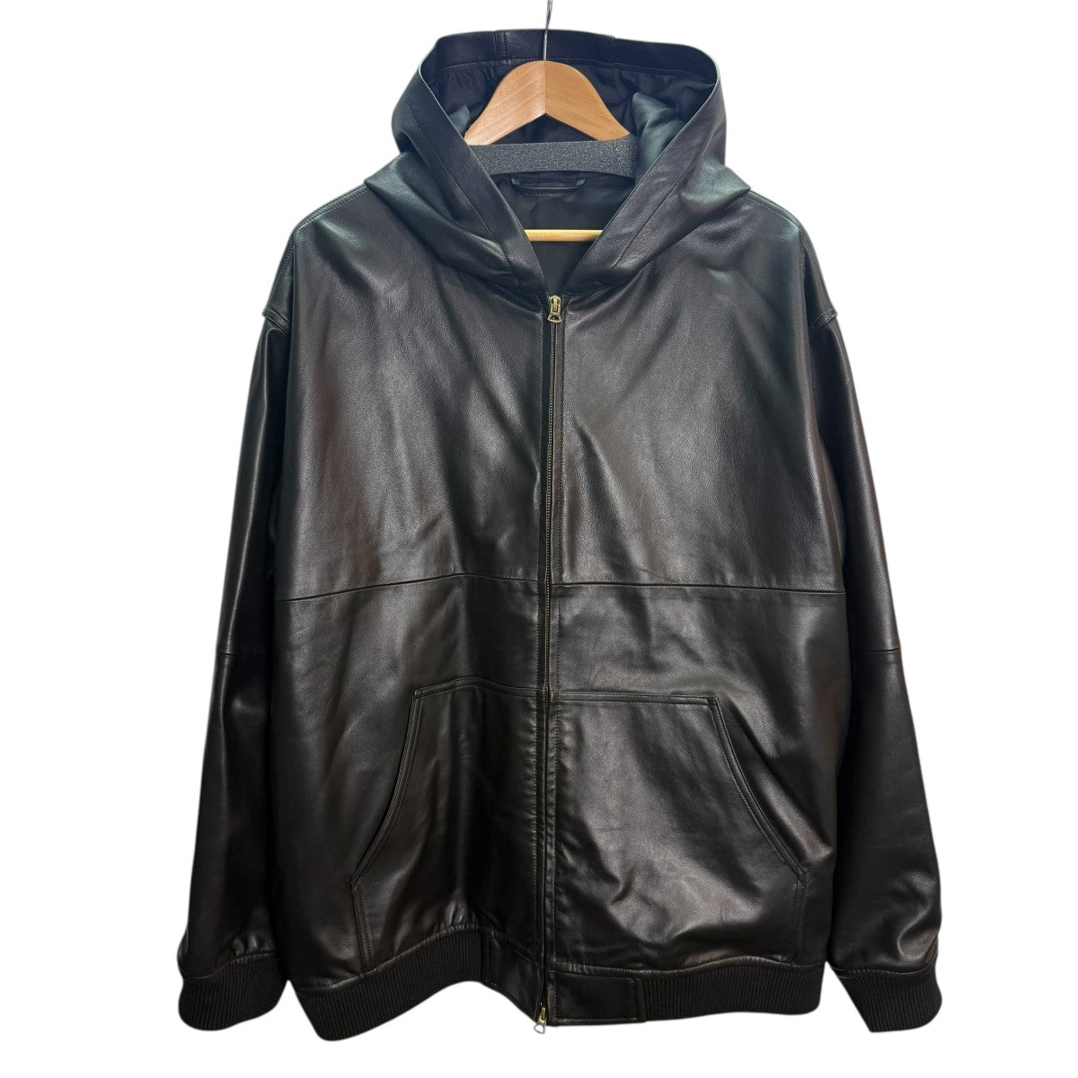 25SS/LAMBSKIN LEATHER PARKAラムレザーパーカー