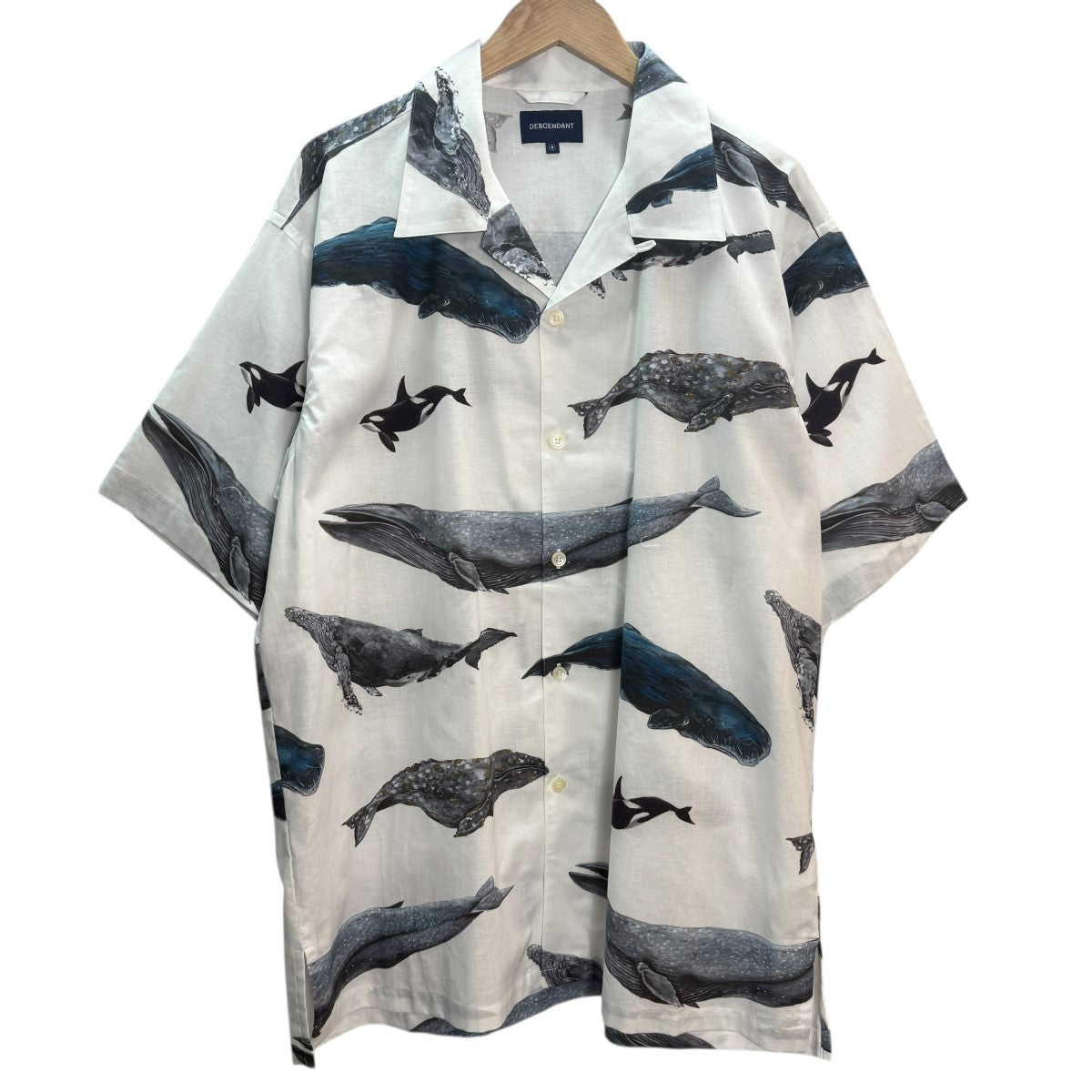 DESCENDANT(ディセンダント) 25SS/SEAFARERS TEXTILE SS SHIRT
