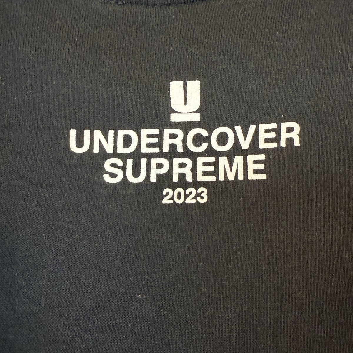Supreme×UNDERCOVER 23SS/Tag TeeタグTシャツ ブラック サイズ L