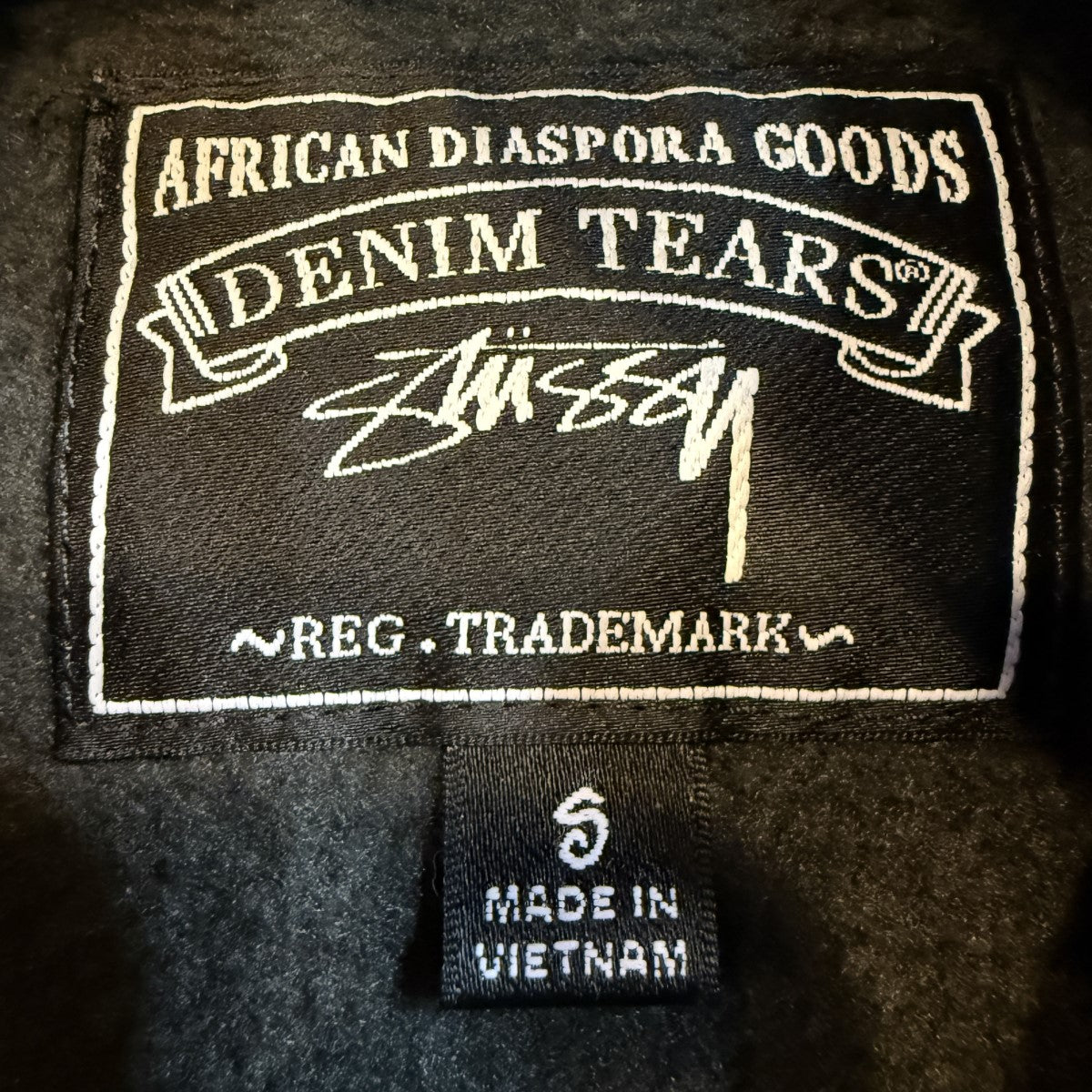 最強コラボ★【Denim Tears x Stussy】 グラフィックフーディー Stussy x Denim Tears Graphic Hoodie Black | eBay