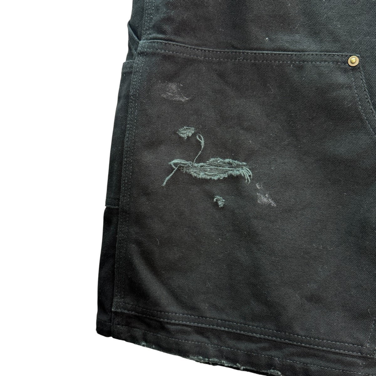 KAMIYA(カミヤ) 24SS/BORO Duck Painter Bermuda Pantsボロダック