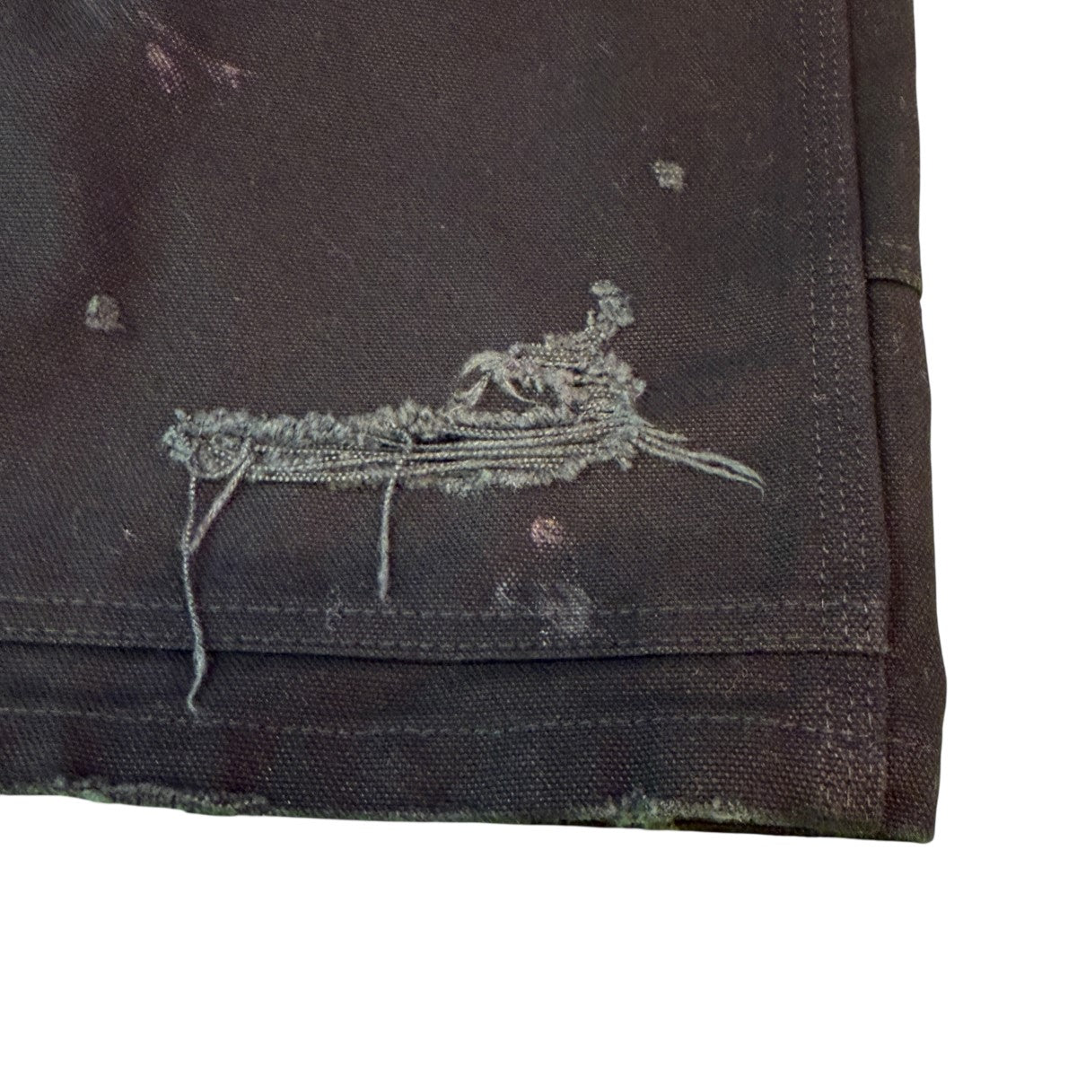 KAMIYA(カミヤ) 24SS/BORO Duck Painter Bermuda Pantsボロダック