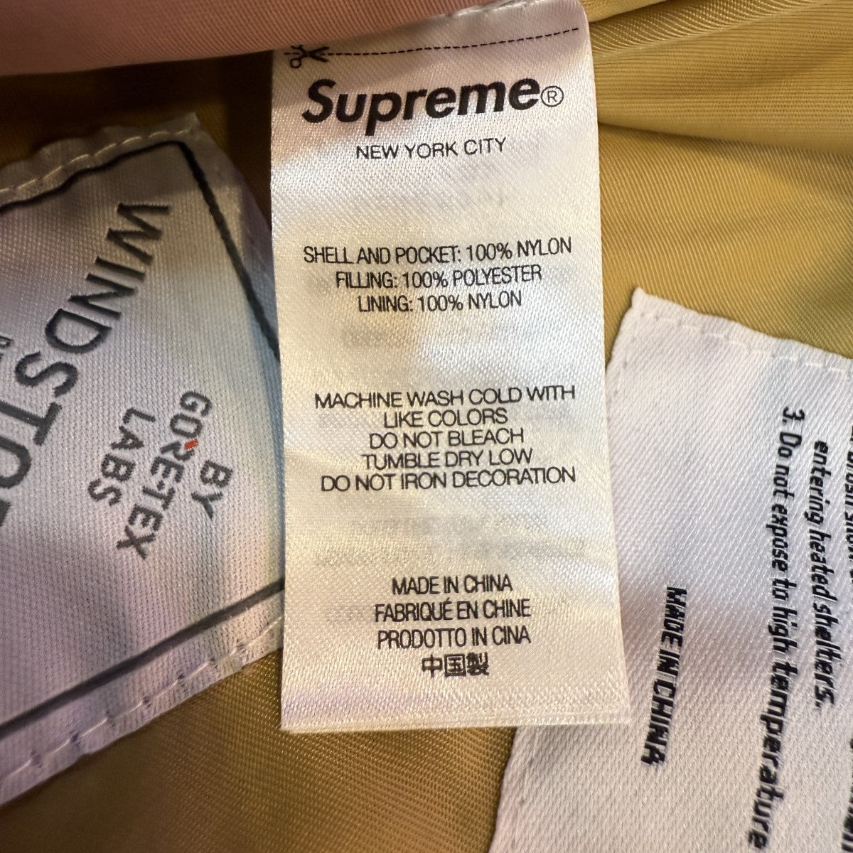 Supreme 24AW/Washed Flight Satin Cargo Pantウォッシュドフライトサテンカーゴパンツ 古着・中古-9枚目のアイテム画像
