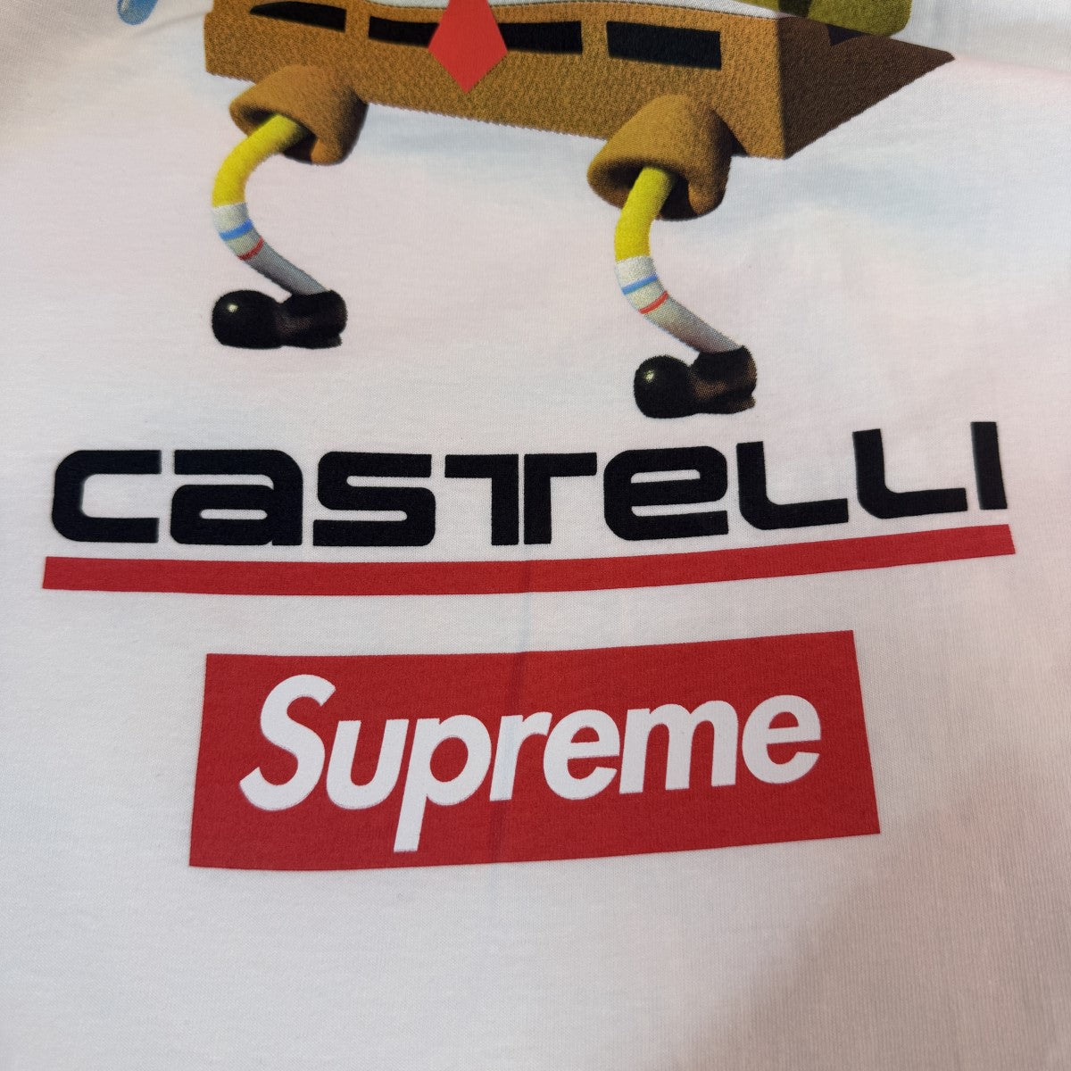 Supreme×SpongeBob SquarePants 25SS/Castelli Racing L／S Tee
