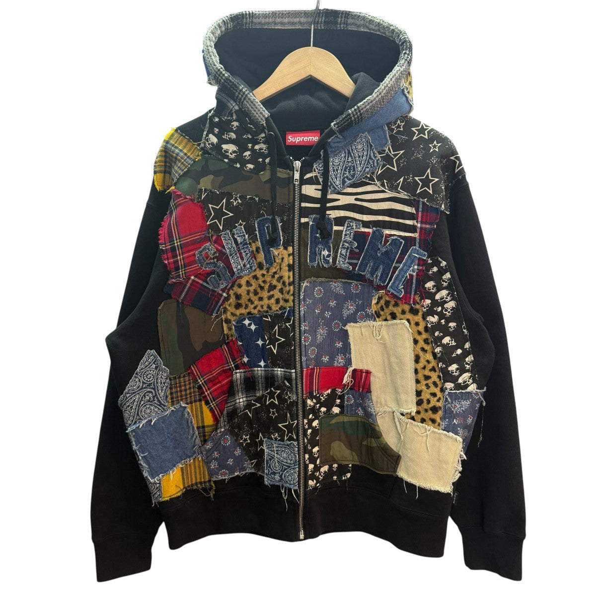 Supreme パーカー Supreme(シュプリーム) 22AW/Patchwork Zip Up Hooded