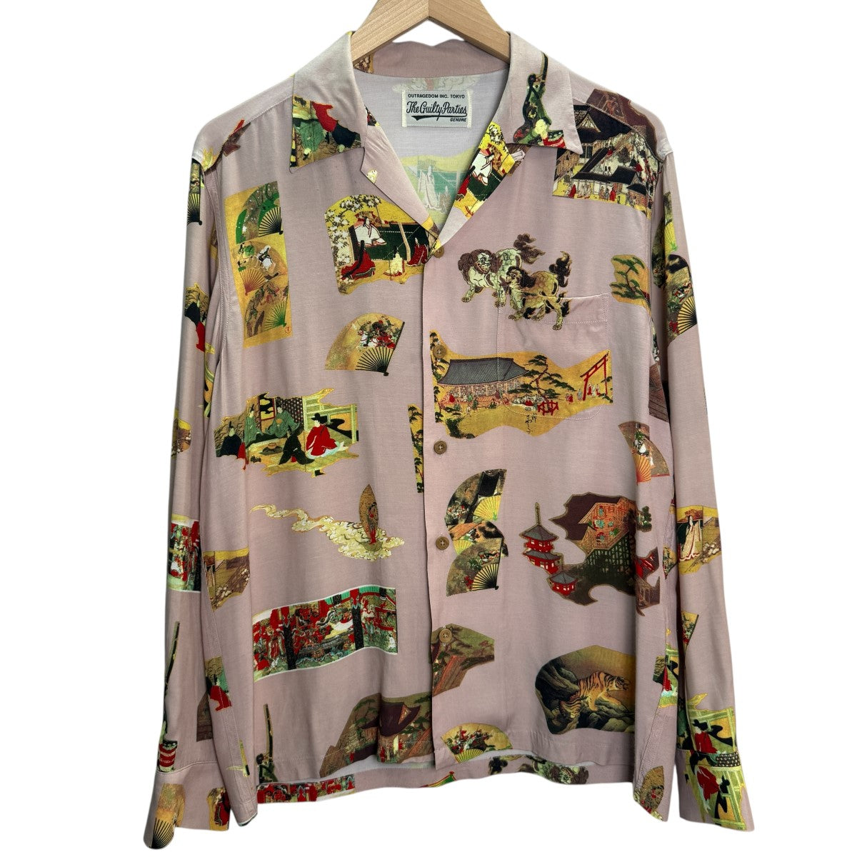 WACKO MARIA(ワコマリア) 17AWL／S HAWAIIAN SHIRTS平安絵巻図