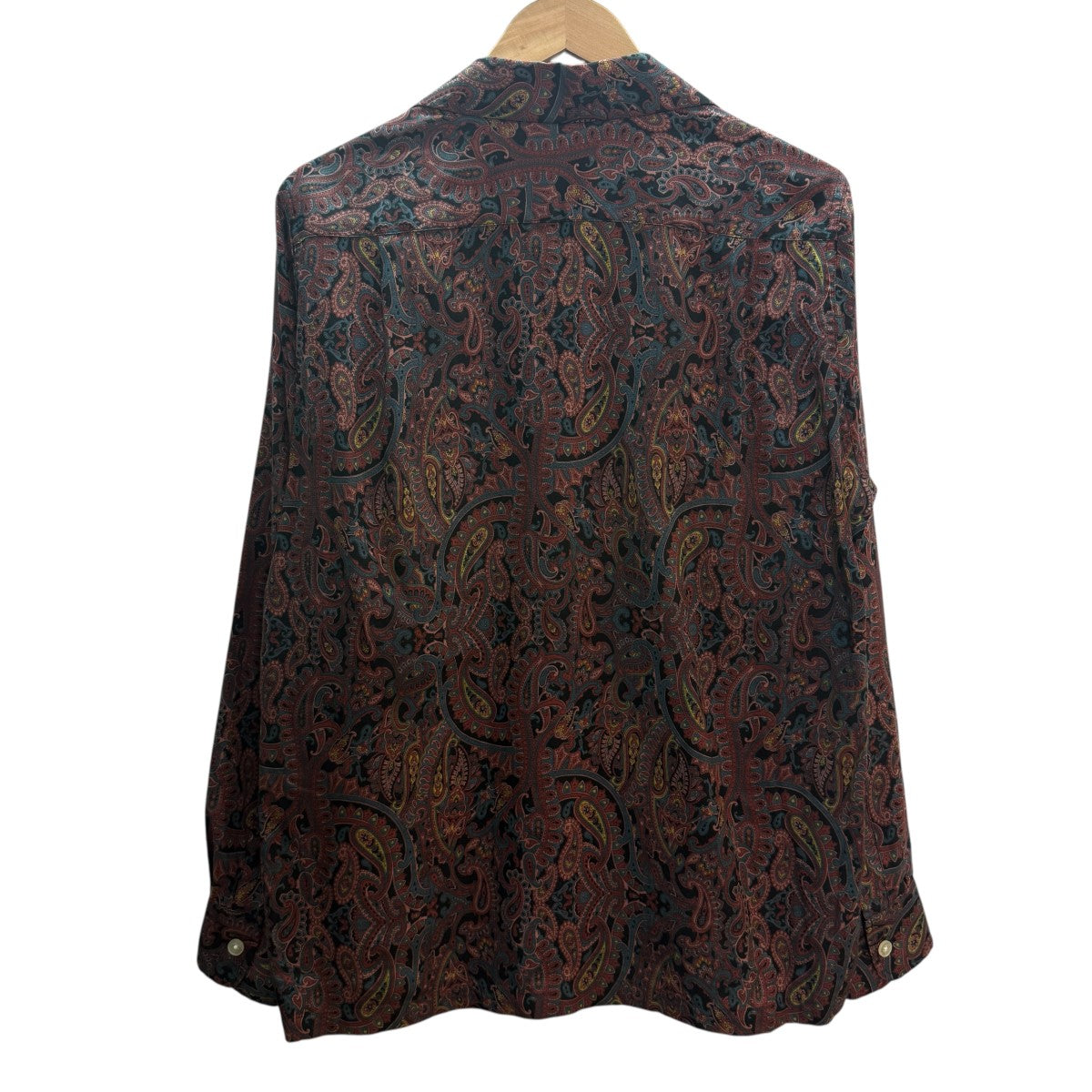 WACKO MARIA(ワコマリア) 18AW/PAISLEY OPEN COLLAR SHIRTSペイズリー