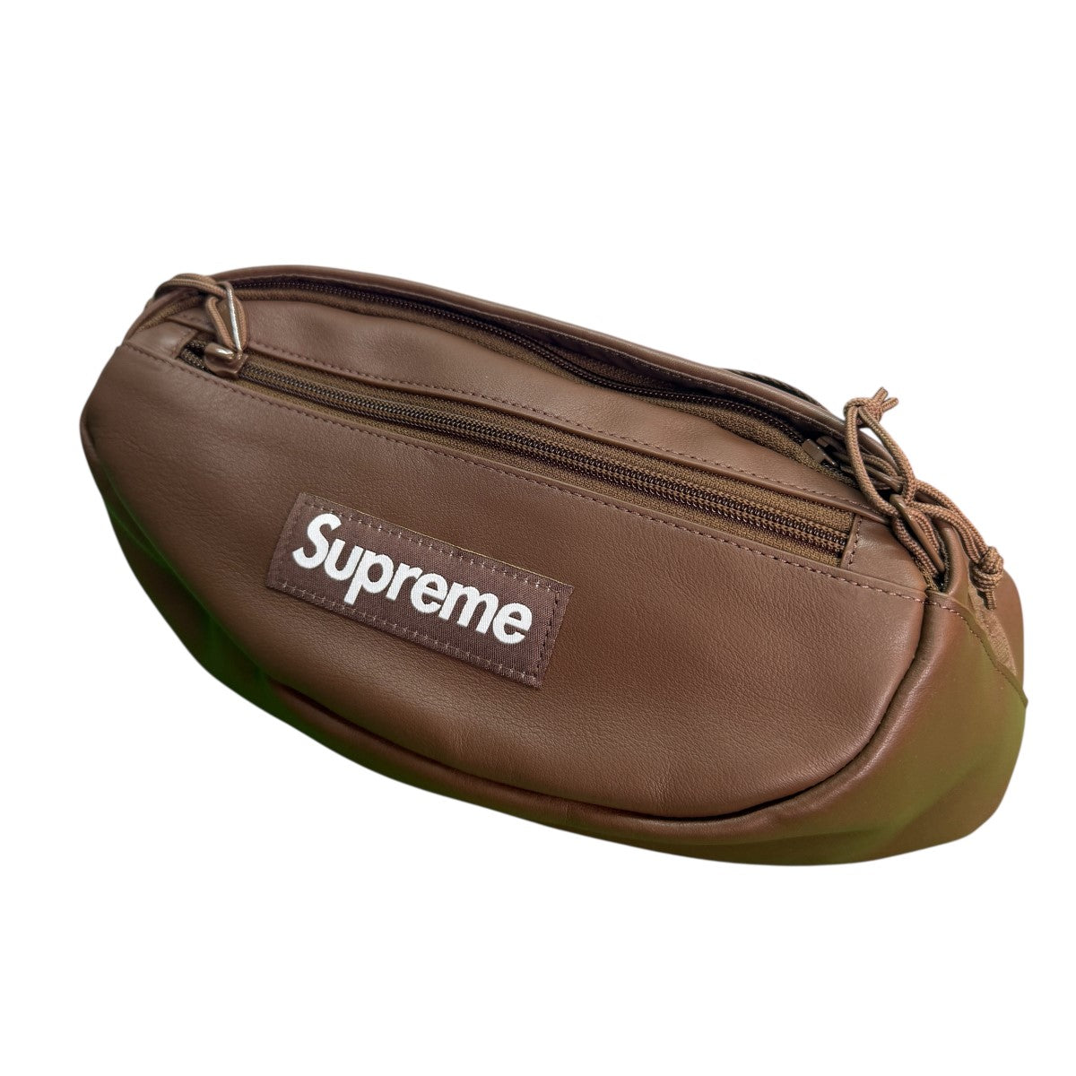 Supreme レザーウエストバック 新品未使用 中古・古着通販】SUPREME (シュプリーム) レザーウエストバッグ