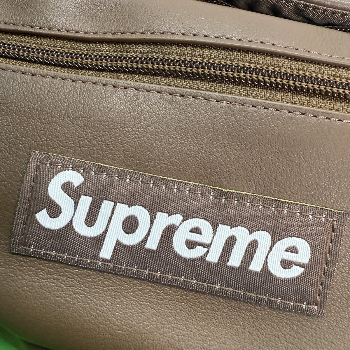 Supreme(シュプリーム) 24AW/Leather Waist Bag／レザーウェストバッグ