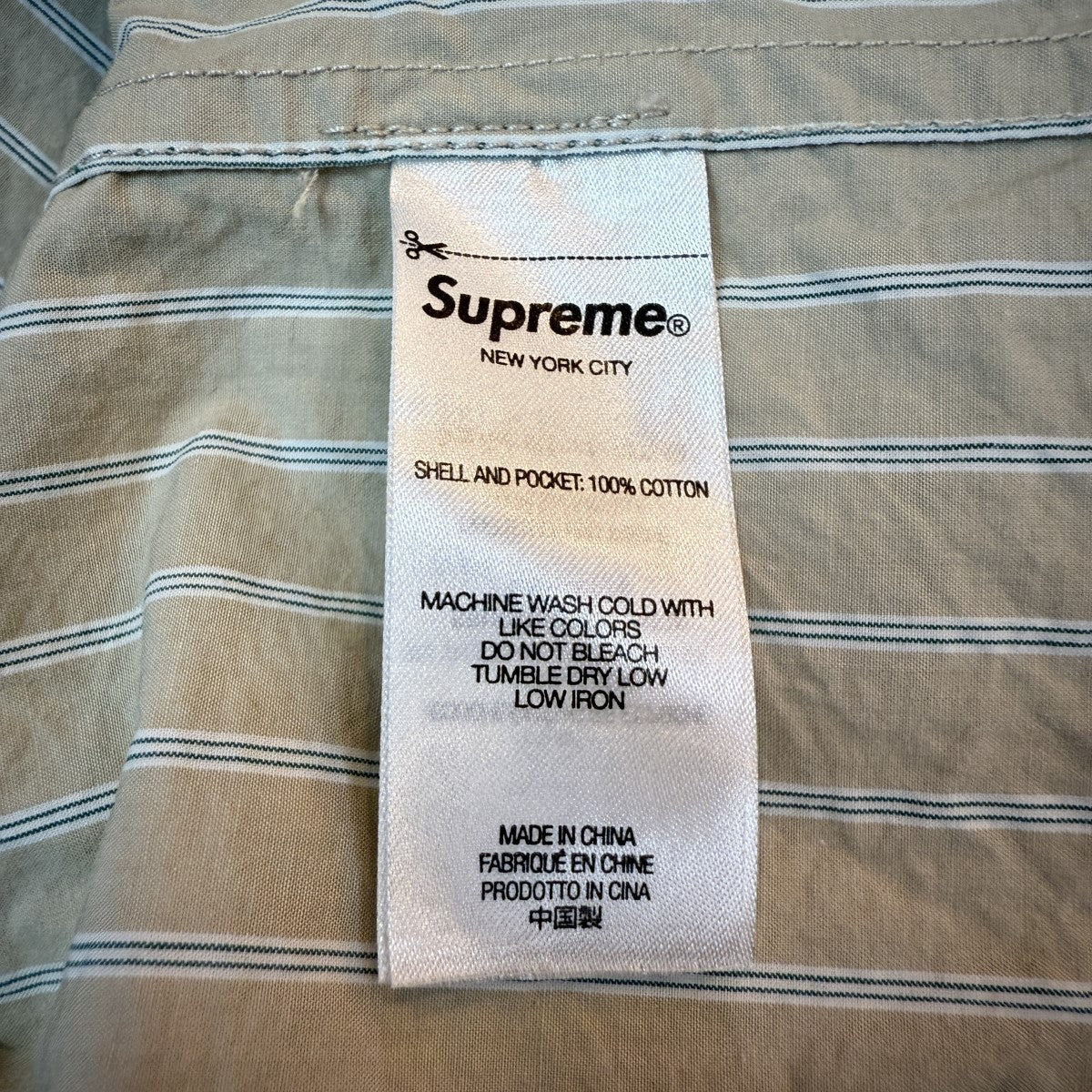 Supreme(シュプリーム) 23AW/Loose Fit Stripe Shirtルーズ