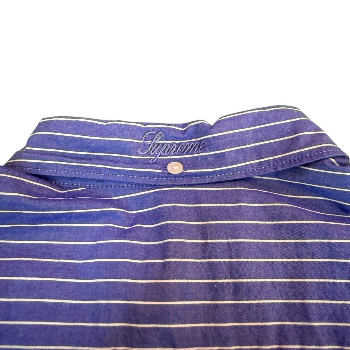 Supreme 半袖シャツ 青と白のストライプ 楽天市場】【中古】シュプリーム Supreme Iggy Pop S/S Shirt