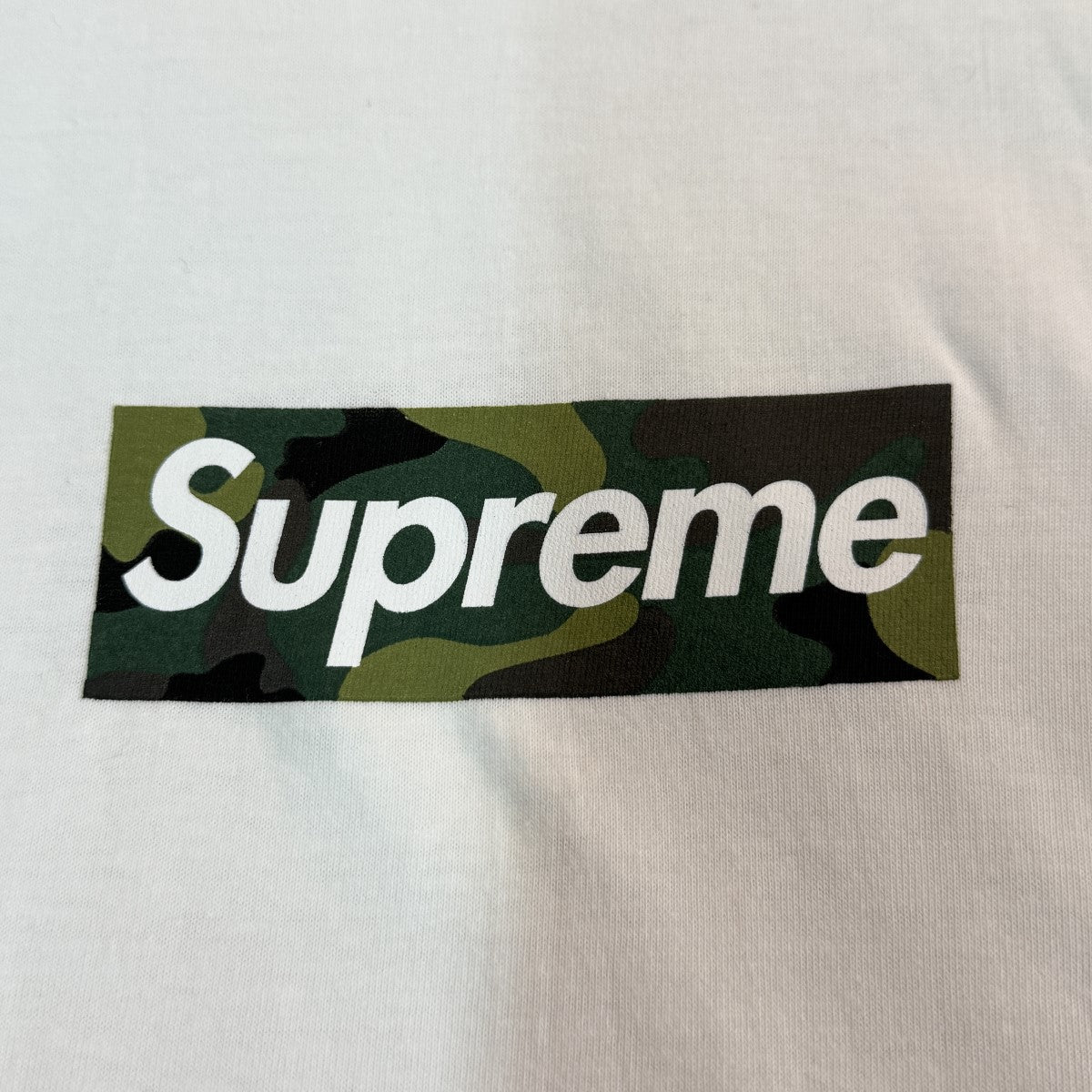 Supreme(シュプリーム) 23AW/Box Logo Tee／カモフラボックス