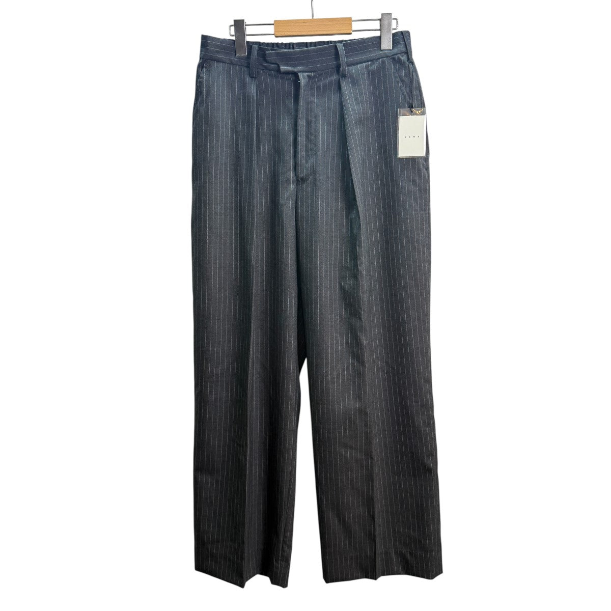 Name．(ネーム) 22SS「T W CHECK WIDE PANTS」チェック