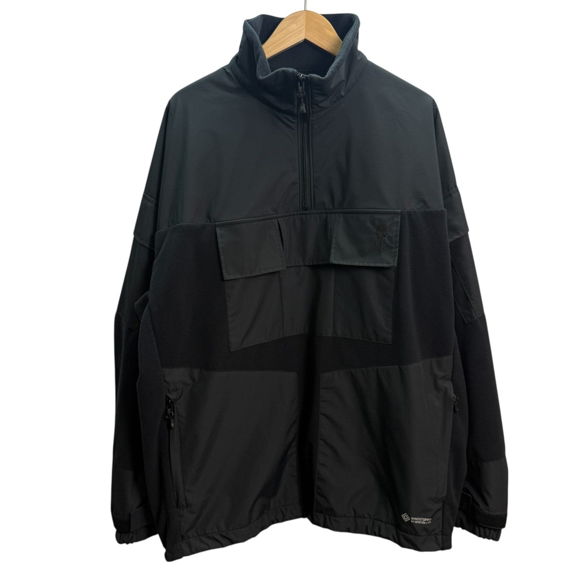 POLARTEC OUTER BLACK D-VEC×ALMOSTBLACK