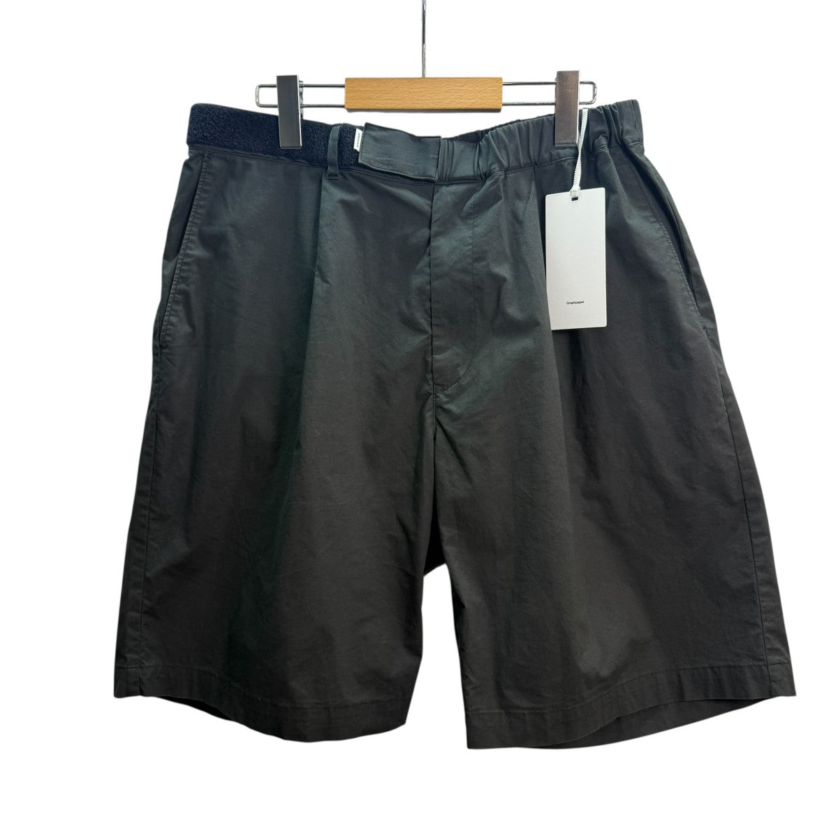 パンツ Graphpaper TYPEWRITER WIDE CHEF SHORTS Graphpaper(グラフペーパー) 22SS/Stretch Typewriter Wide Chef