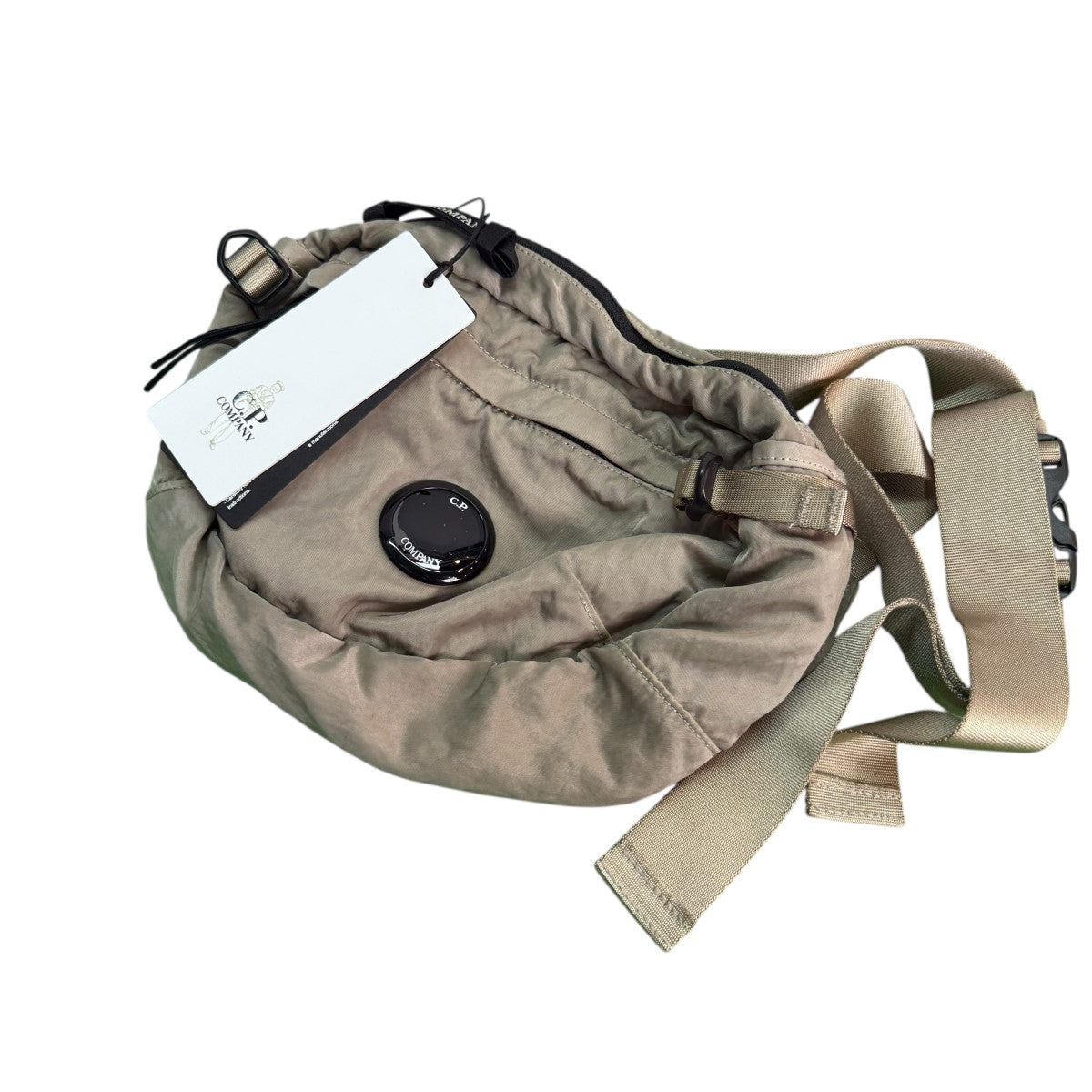 C.P. COMPANY オリーブ ショルダーバッグ C.P. Company オリーブ ショルダーバッグ ナイロン 2 シーピー
