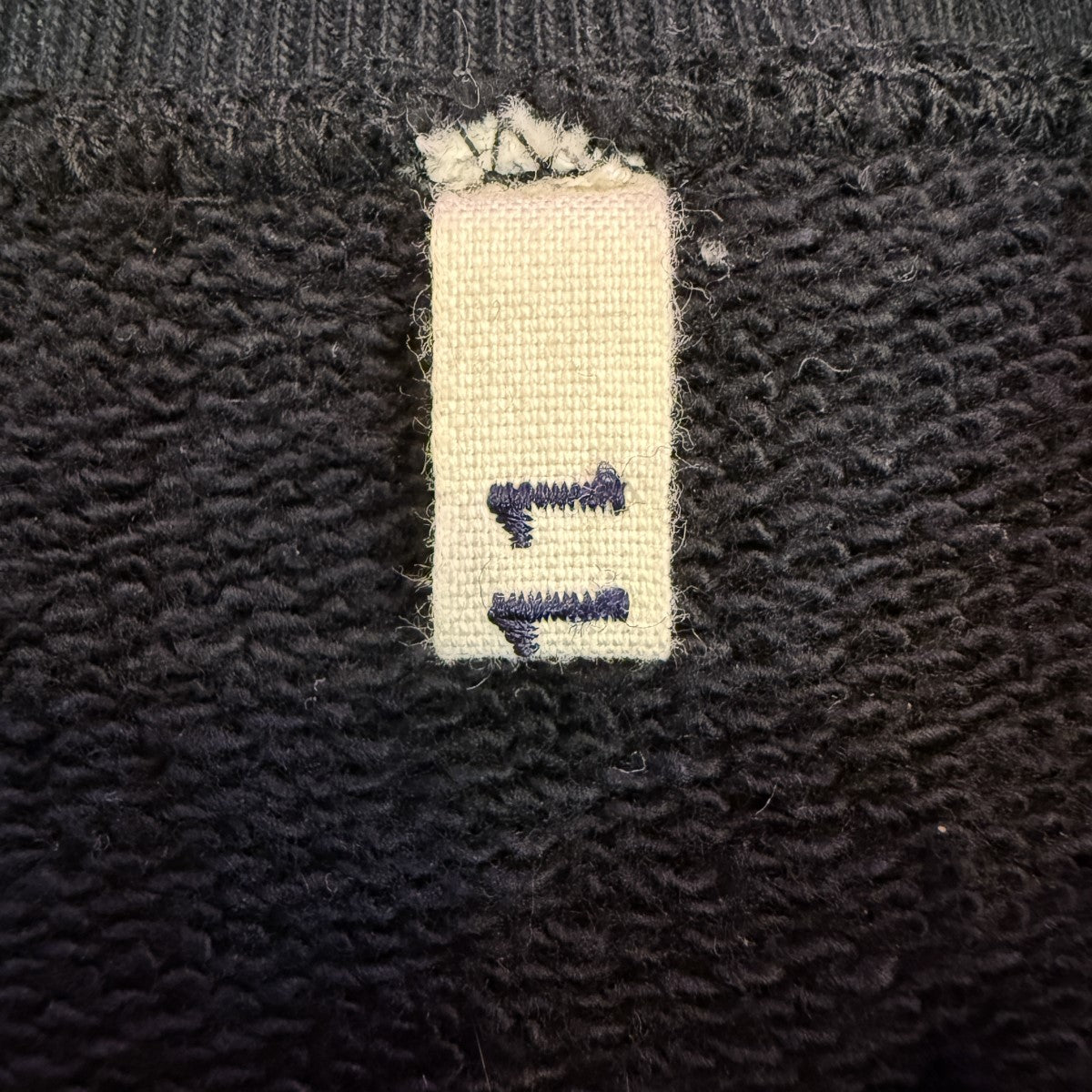 トップス khoki 24aw Vintage finished sweatshirt KHOKI＞ Vintage finished sweatshirt/スウェット