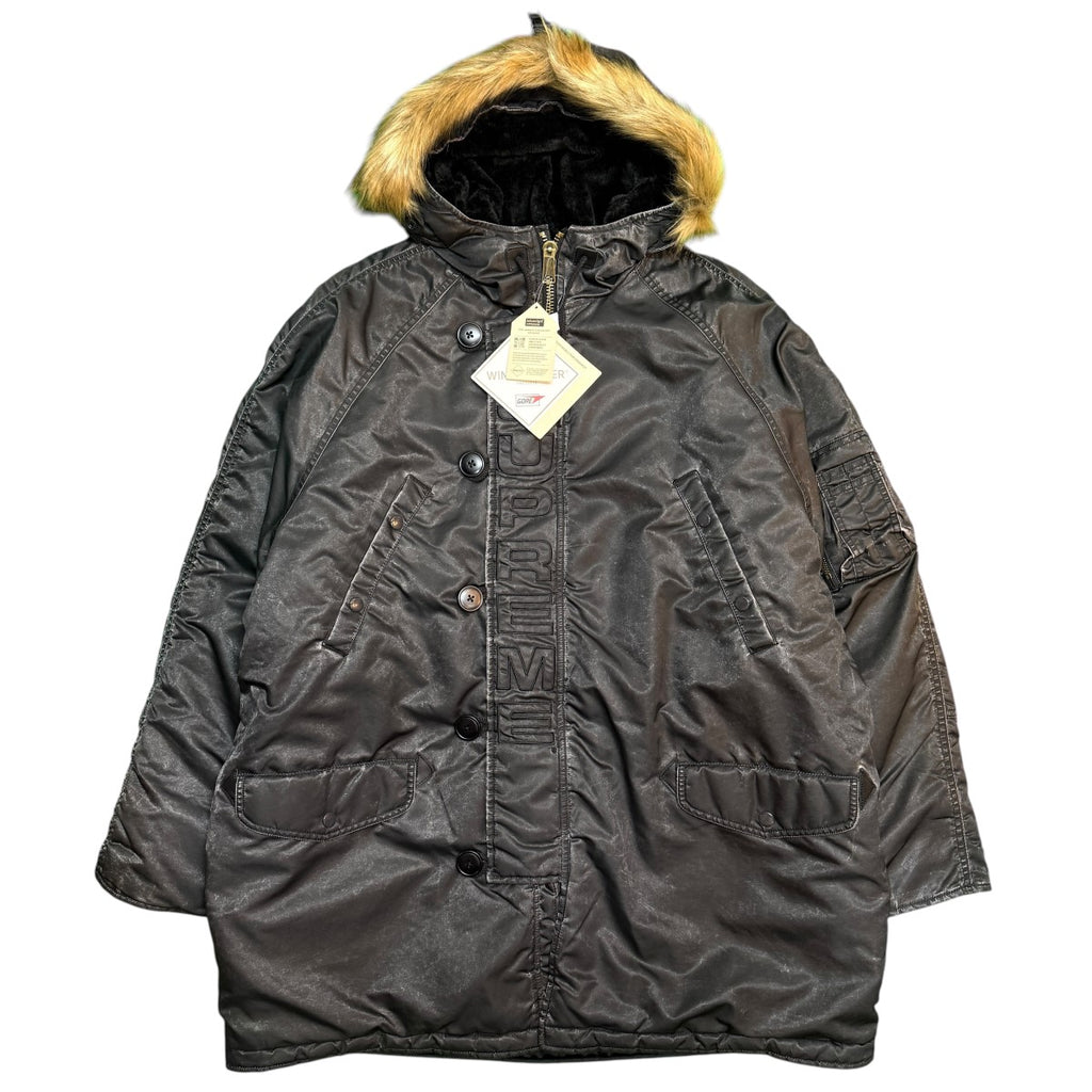 Supreme(シュプリーム) 24AW/Washed Flight Satin N-3B Parka 