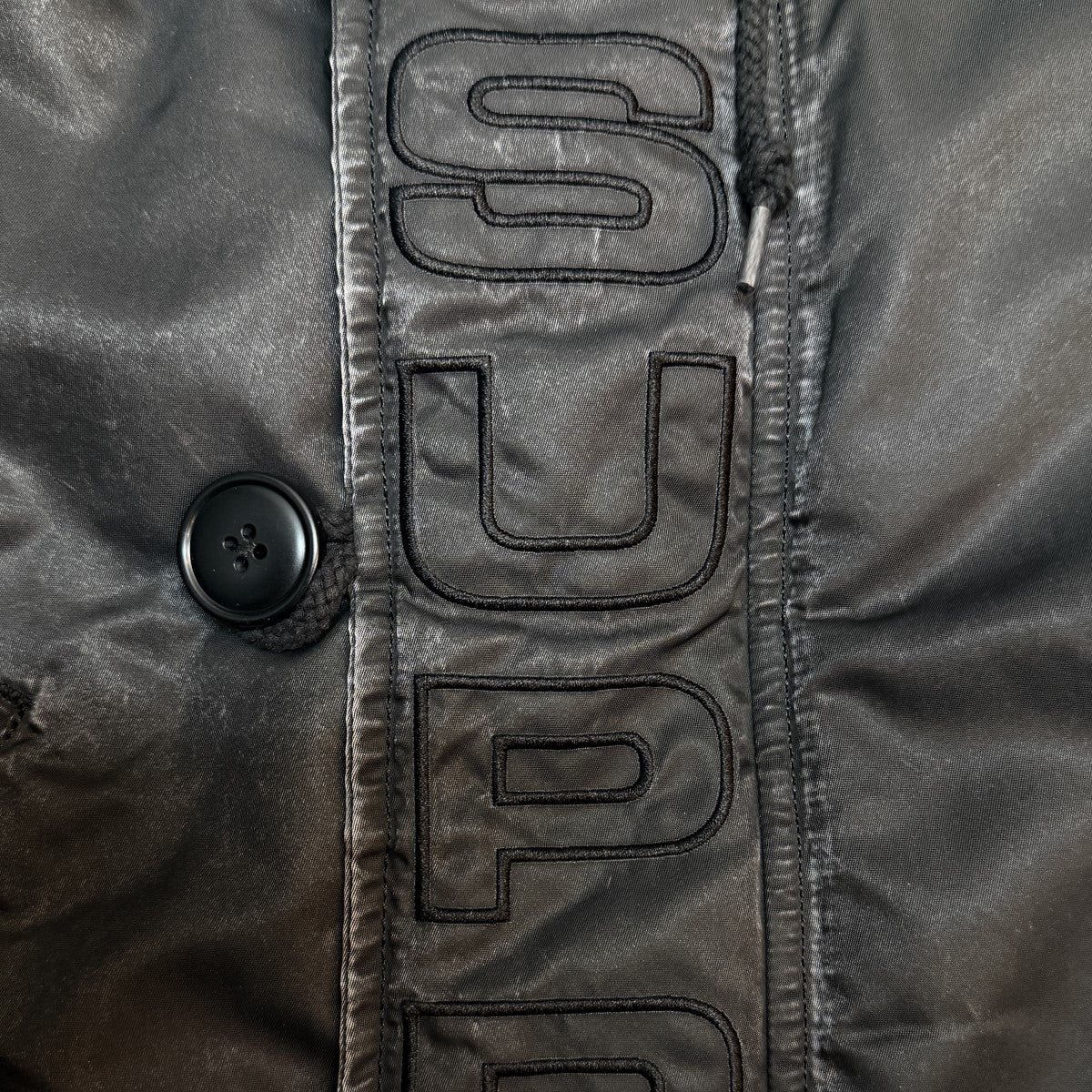 24AW/Washed Flight Satin N-3B Parka／ウォッシュドフライトサテンN3Bパーカーコートファー部分着脱仕様