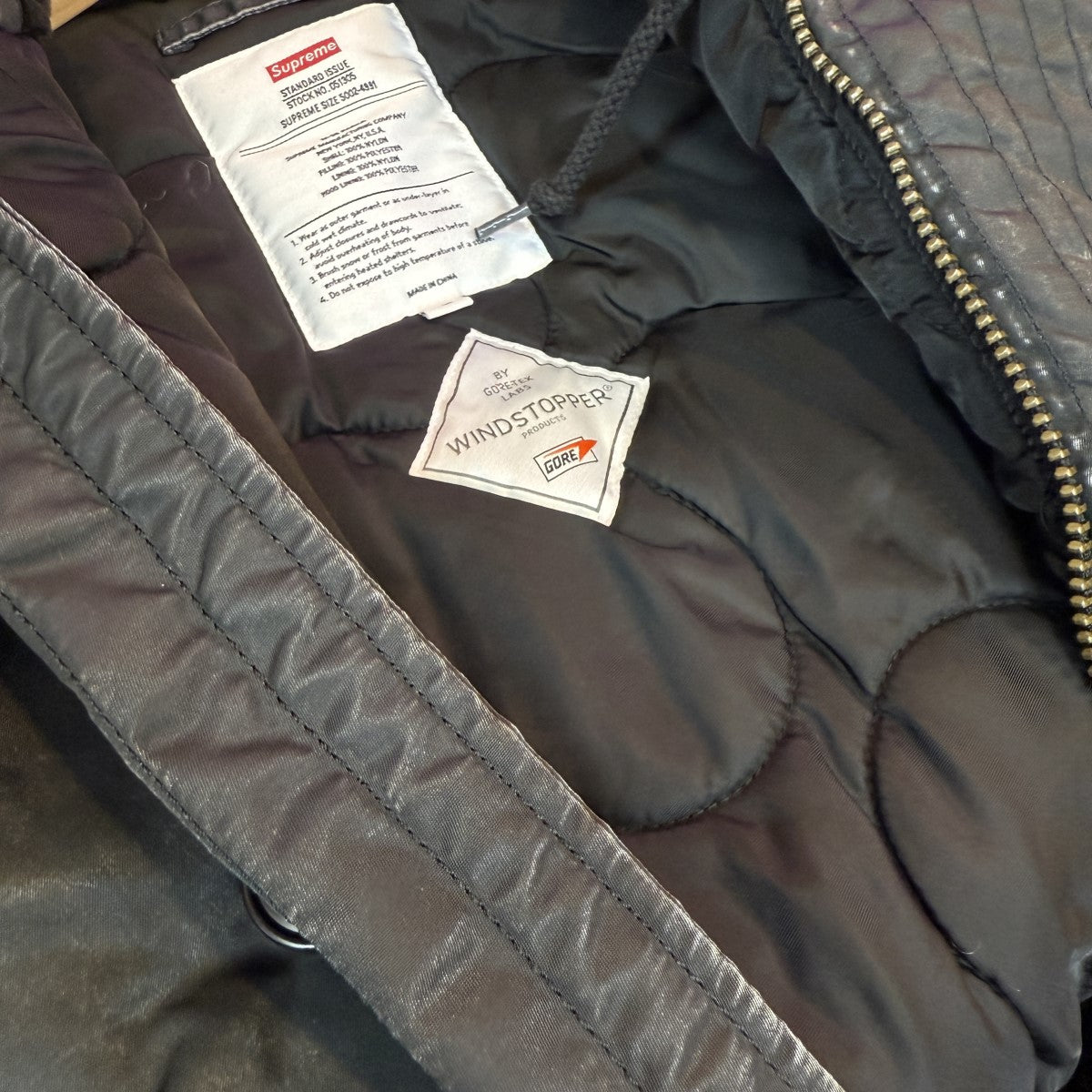 Supreme(シュプリーム) 24AW/Washed Flight Satin N-3B Parka