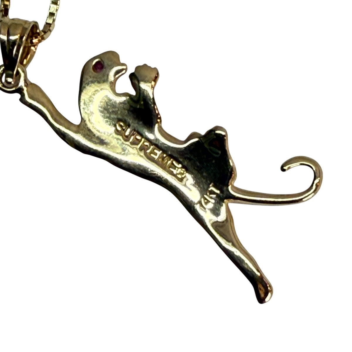 Supreme(シュプリーム) 18AW/Panther Gold Pendantパンサー14金