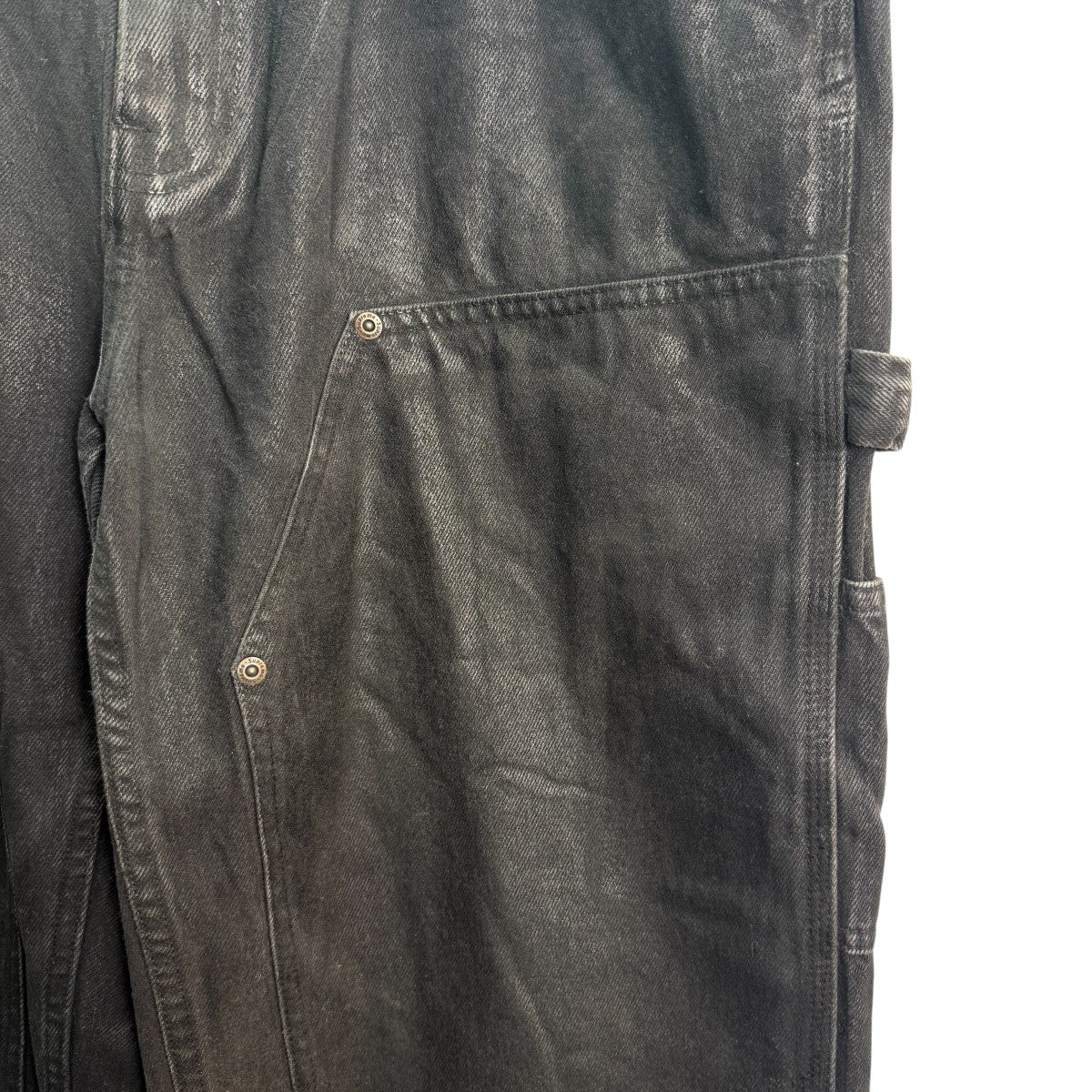 Supreme MM6 ダブルニー ペインター パンツ　黒 30 Supreme×MM6 Maison Margiela 24AW／Foil Double Knee Painter