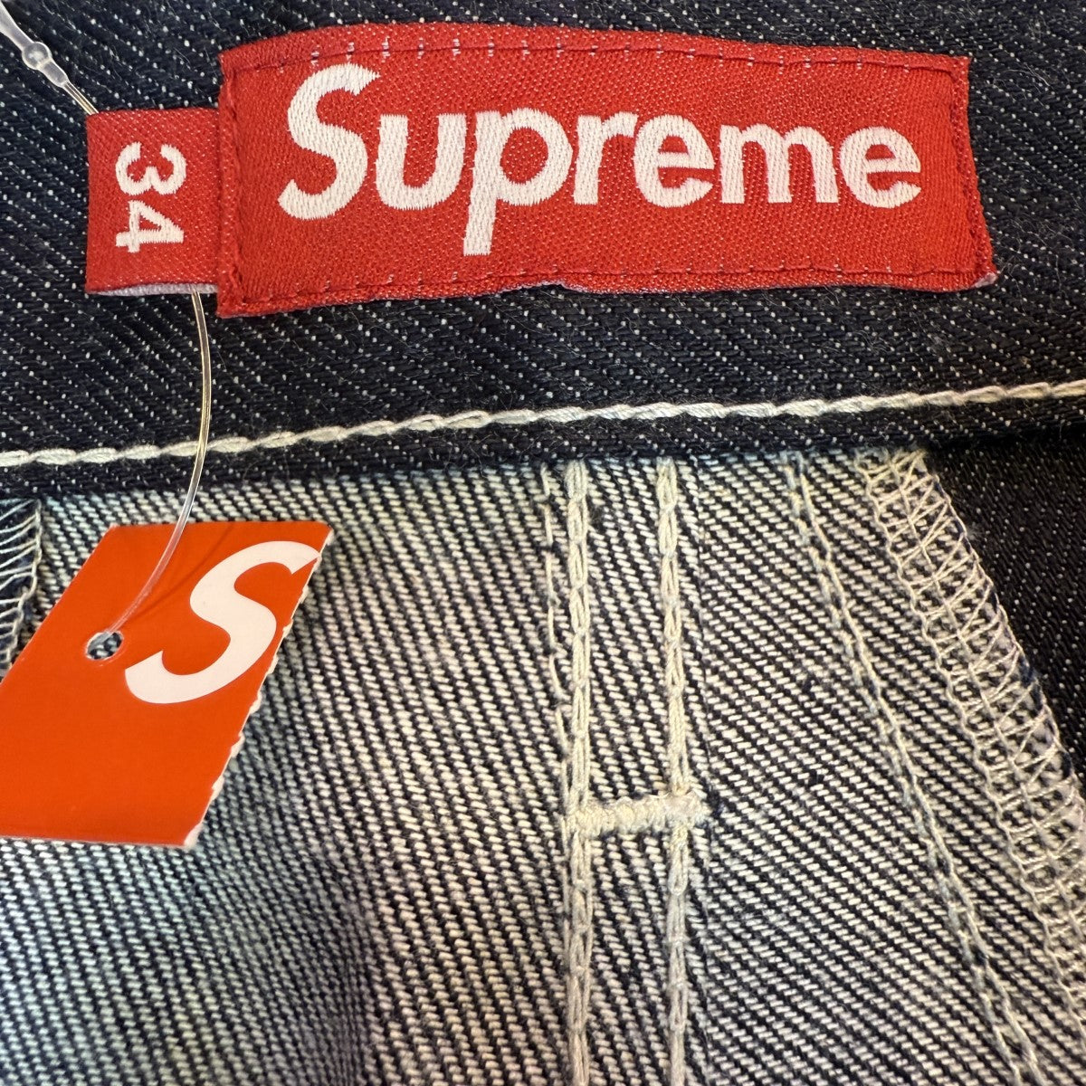 パンツ 25ss Supreme Paneled Stripe Baggy Jean Supreme Paneled Stripe Baggy Jean (SS25) - $198