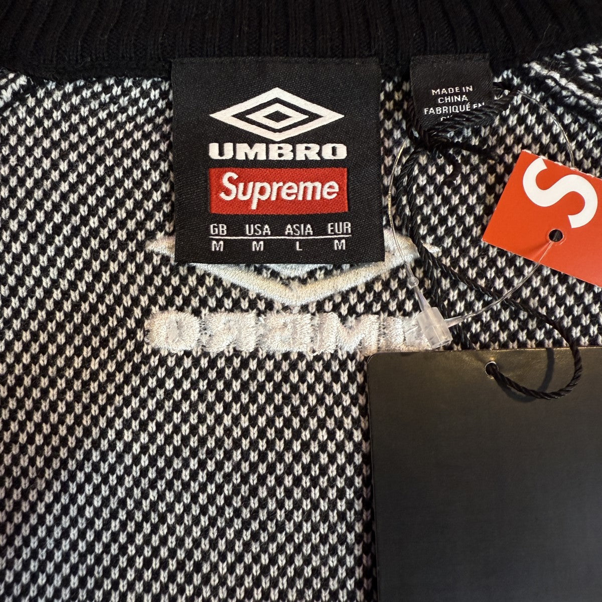 Supreme×UMBRO 25SS/Zip Up Sweater／アンブロ ジップアップ