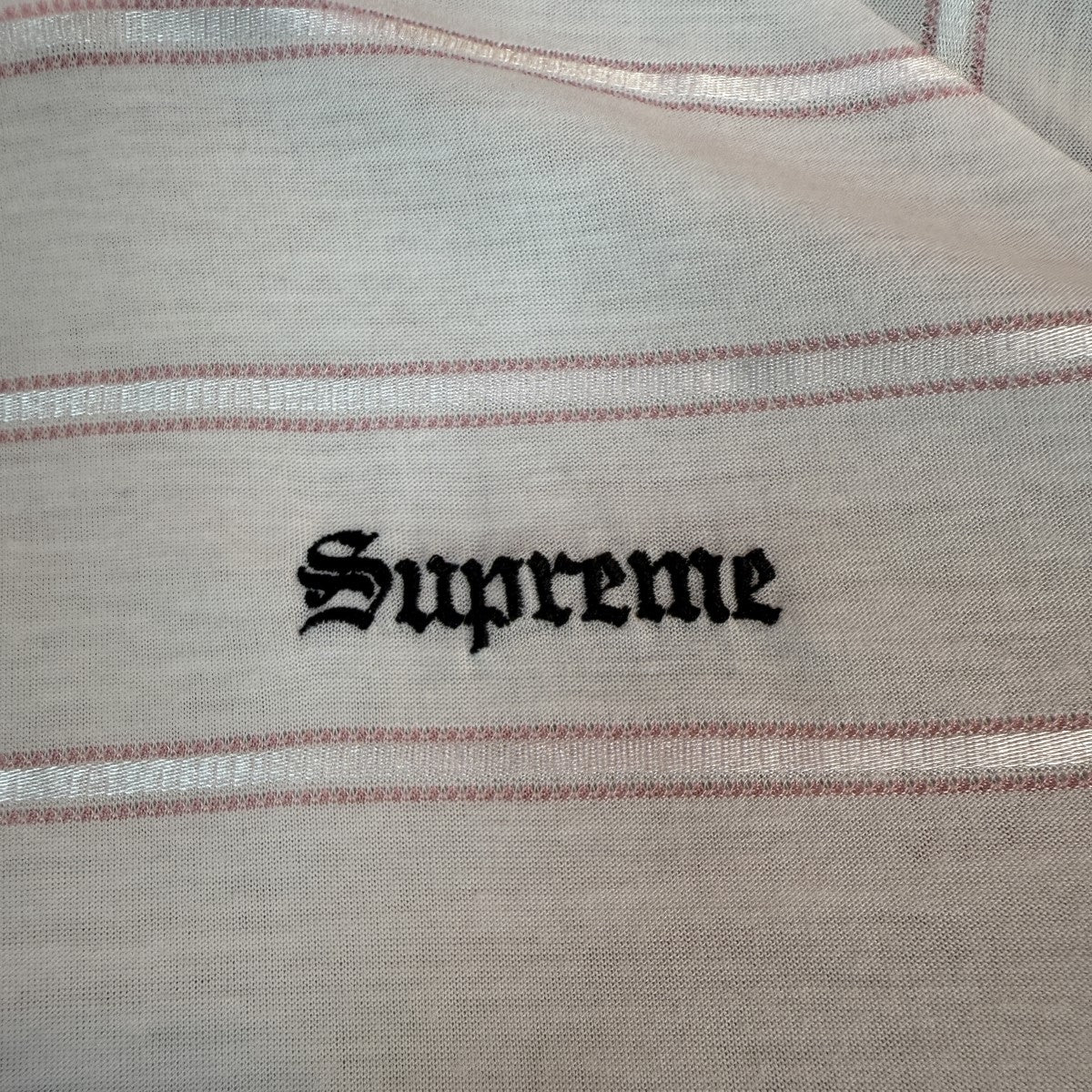 Supreme×UMBRO 25SS/Stripe Soccer Jersey／アンブロ ストライプサッカージャージ 古着・中古-4枚目のアイテム画像