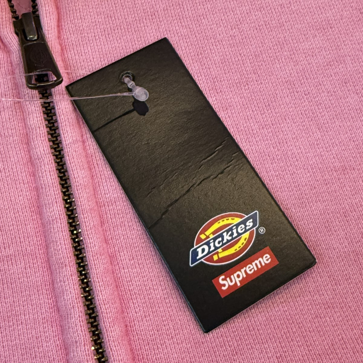 Supreme Dickies Quilted Lined Zip Up ピンク Supreme Dickies Quilted Lined Zip Up Hooded Sweatshirt (FW24