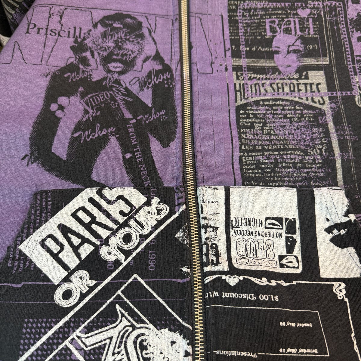 Supreme(シュプリーム) 24SS/Collage Zip Up Hooded Sweatshirt