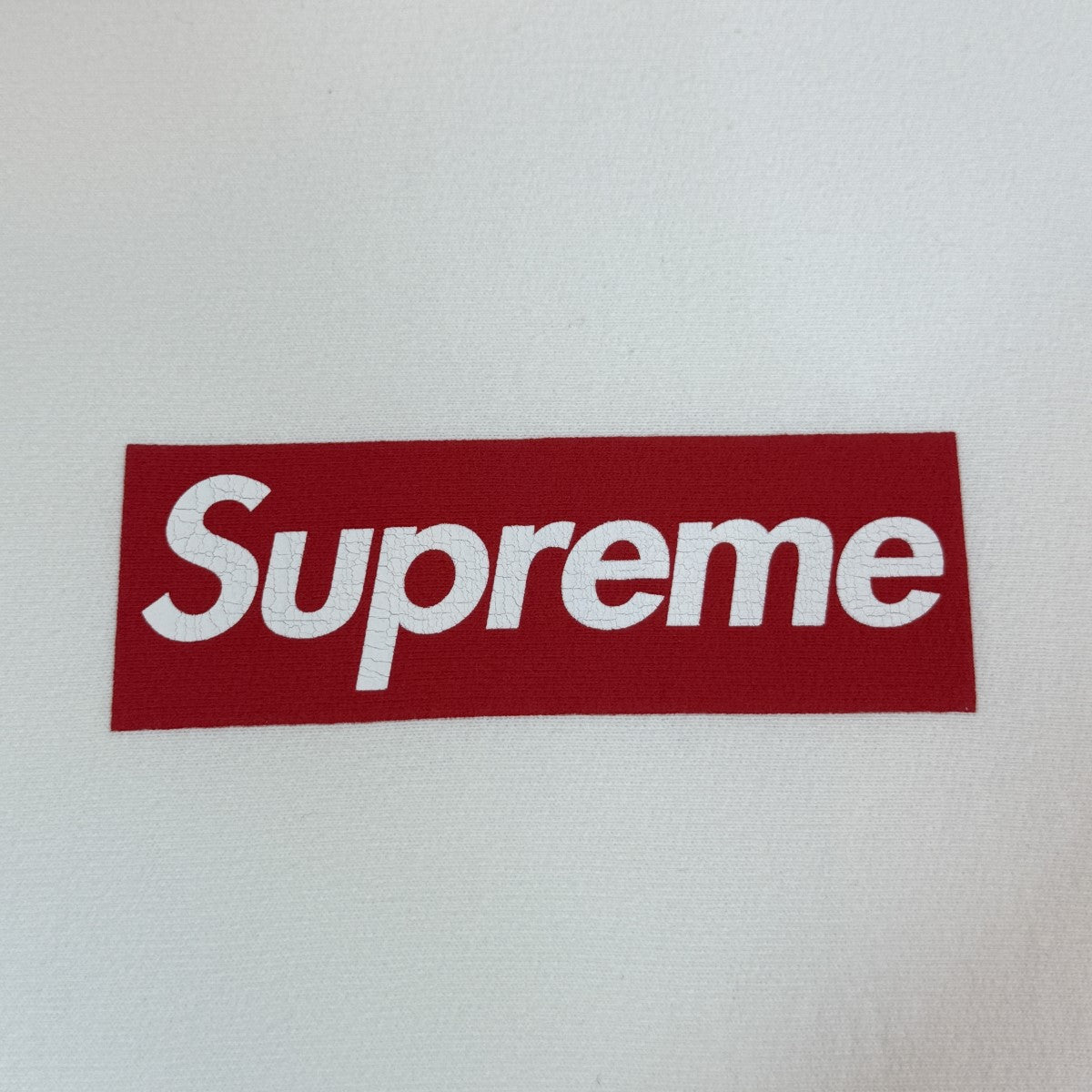 Supreme メッシュウェア グレー 赤色ロゴ Supreme(シュプリーム) 25SS/Washed Box Logo Crewneck