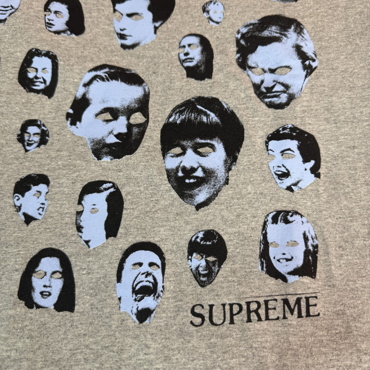 Supreme 19AW/Faces L／S TeeフェイスロングスリーブTシャツ 古着・中古-2枚目のアイテム画像
