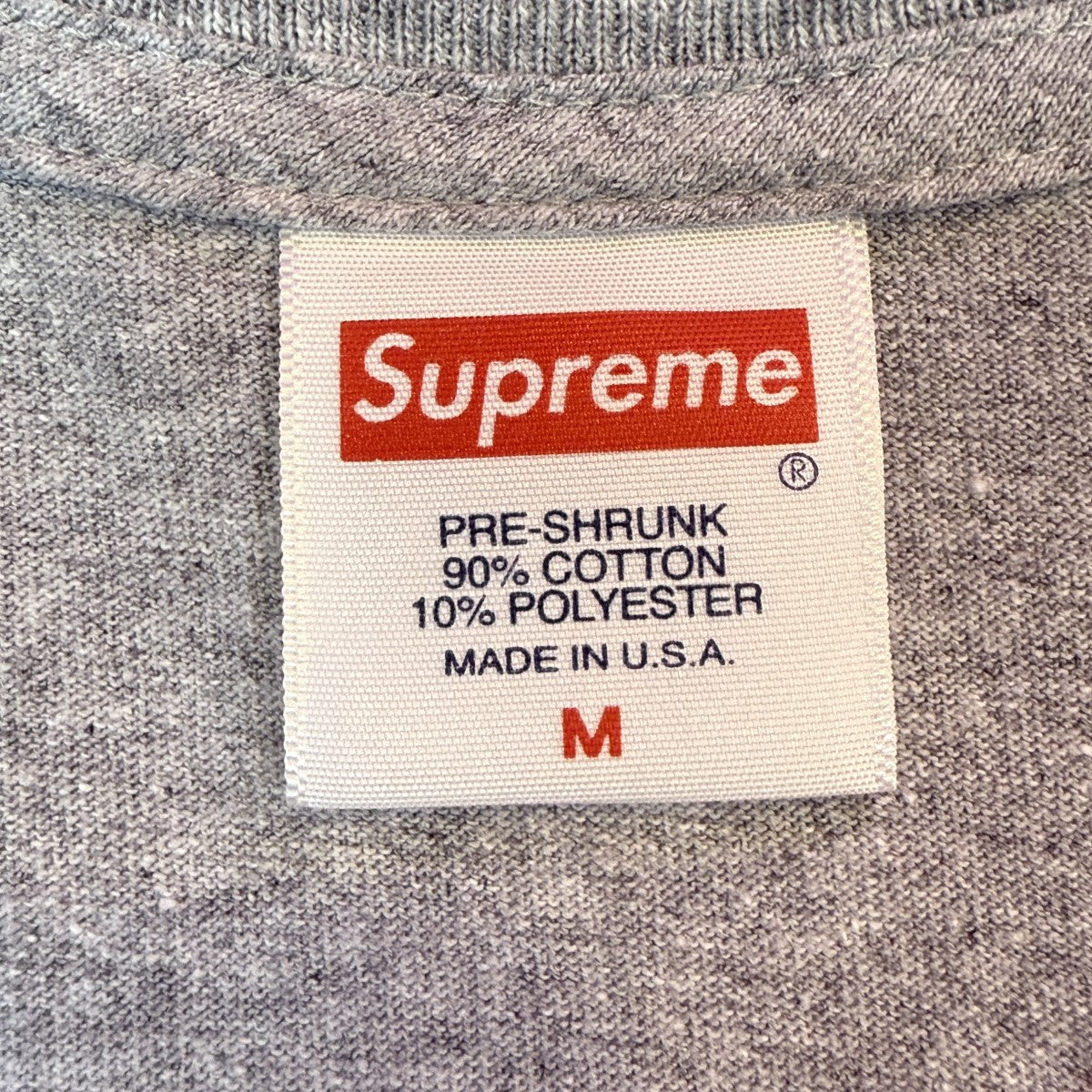 Supreme 19AW/Faces L／S TeeフェイスロングスリーブTシャツ 古着・中古-4枚目のアイテム画像