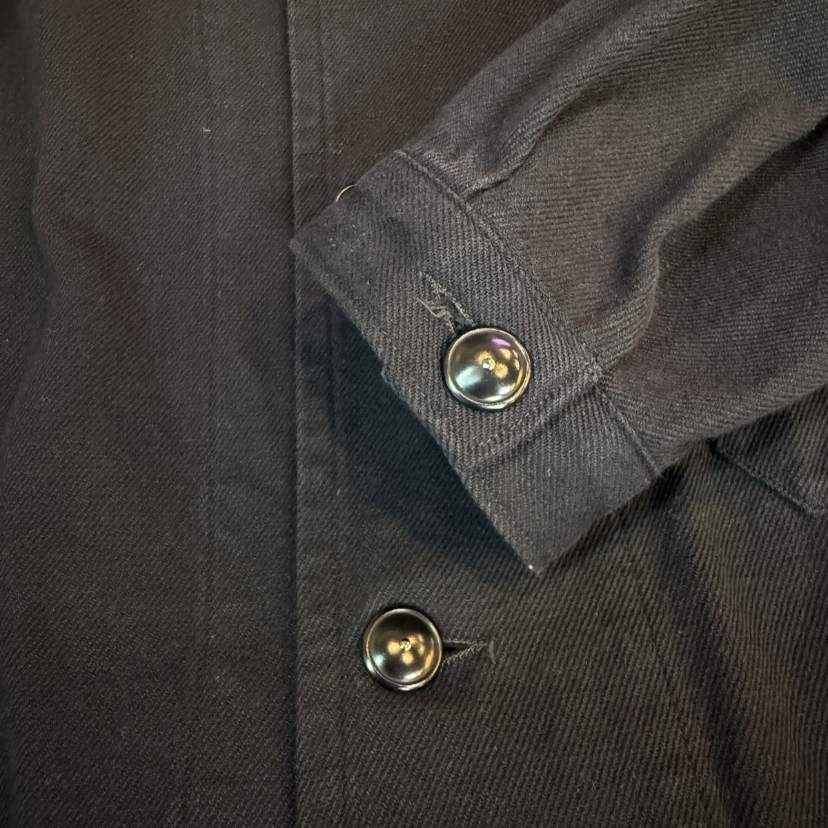 ジャケット・アウター KAPTAIN SUNSHINE Mechanic Jacket 21aw New Manual) New Manual×KAPTAIN SUNSHINE Collaboration Denim T-BACK