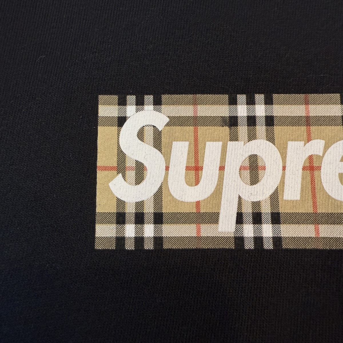 Supreme×BURBERRY 22SS/／Box Logo Tee／バーバリー ボックスロゴT