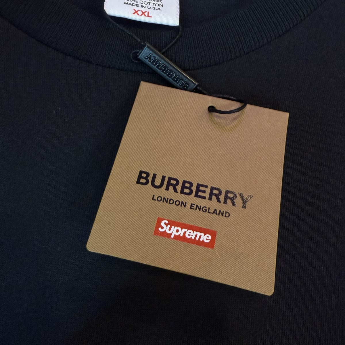 Supreme×BURBERRY 22SS/／Box Logo Tee／バーバリー ボックスロゴT