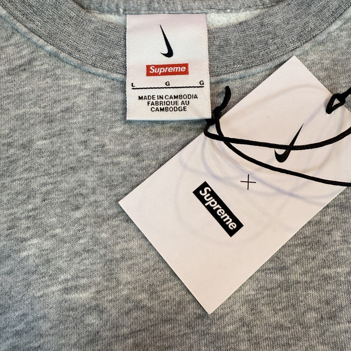 Supreme×NIKE 22SS/Arc Crewneck／ナイキ アーククルーネック