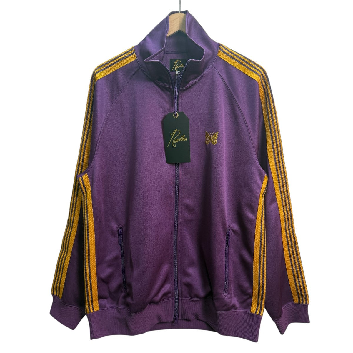 needles 22aw セットアップ　トラックジャケット　ヒザデル　パープル Needles/Track Jacket - Poly Smooth
