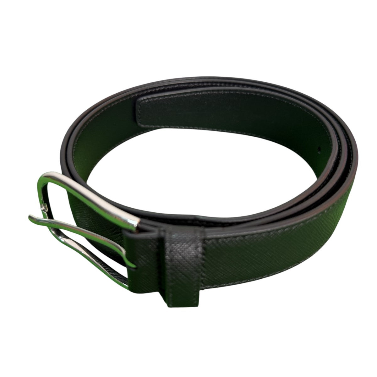 PRADA(プラダ) サフィアーノレザー／ベルトDNP113 DNP113 ブラック