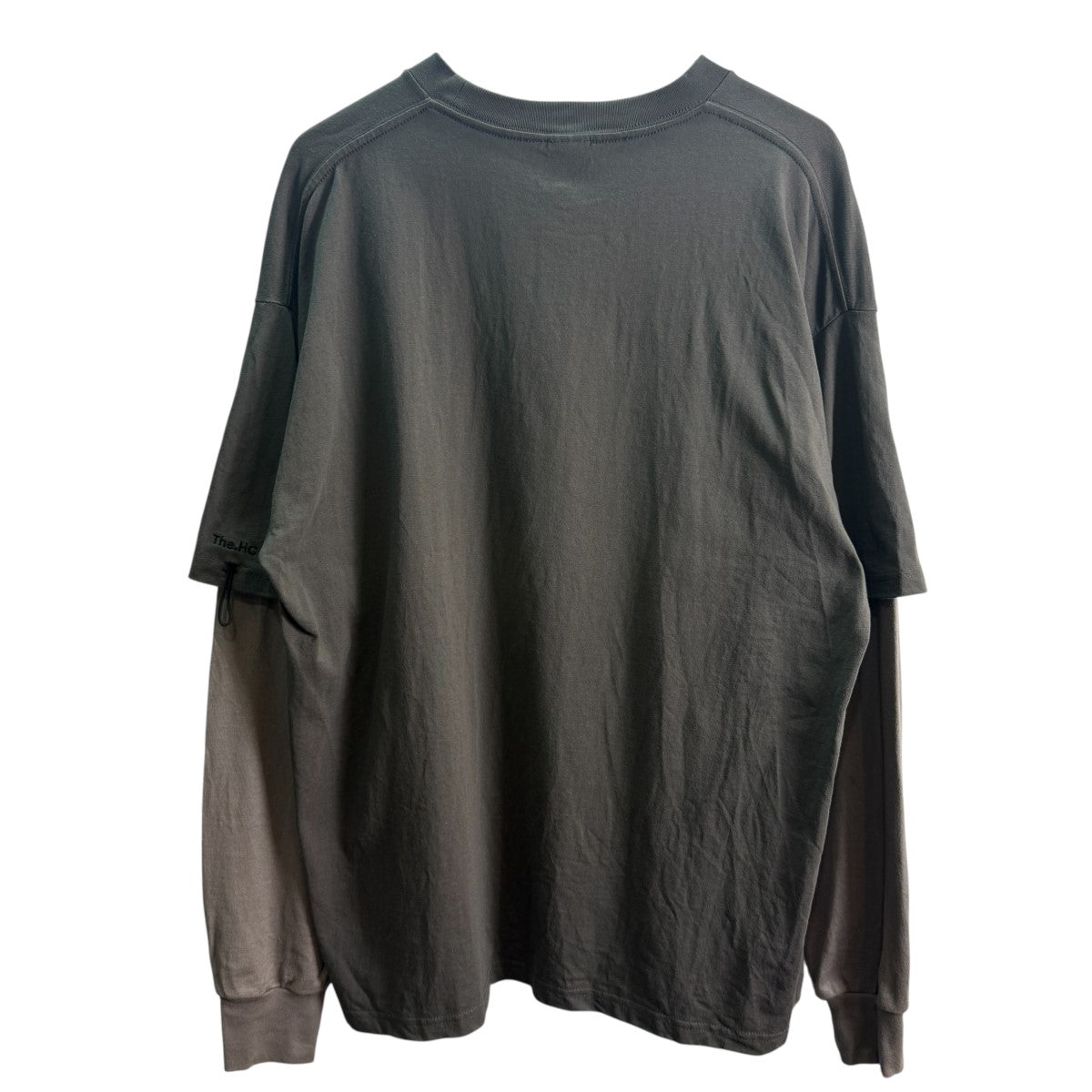 25AW/In ＆ Out Fake Layered Topインアンドアウトフェイクレイヤードトップ ロングスリーブ