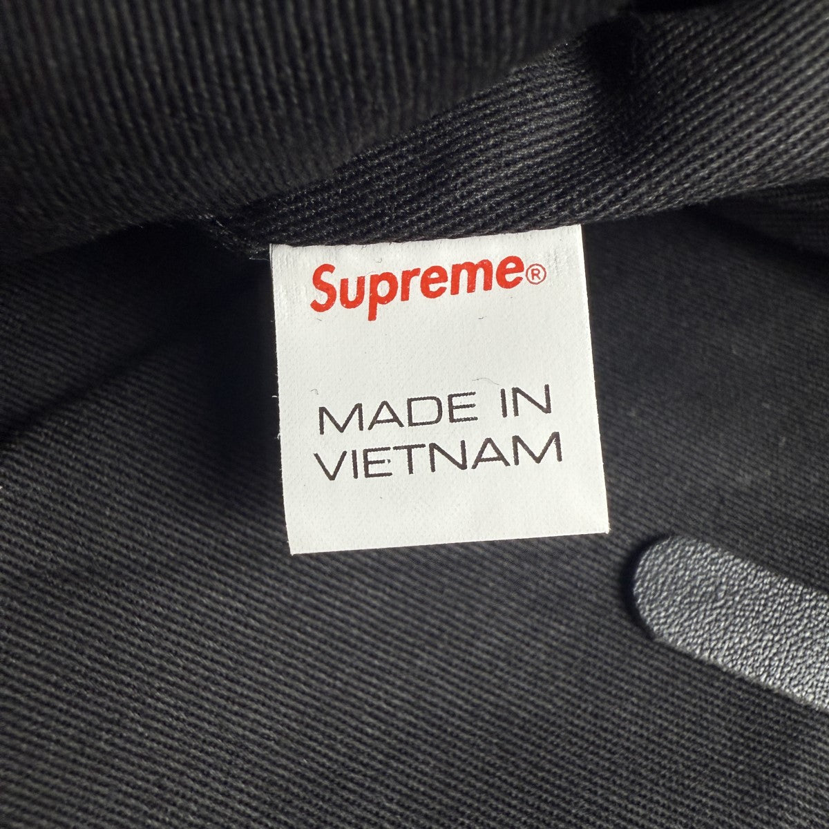 Supreme(シュプリーム) Canvas Tote／キャンバストートバッグ ブラック