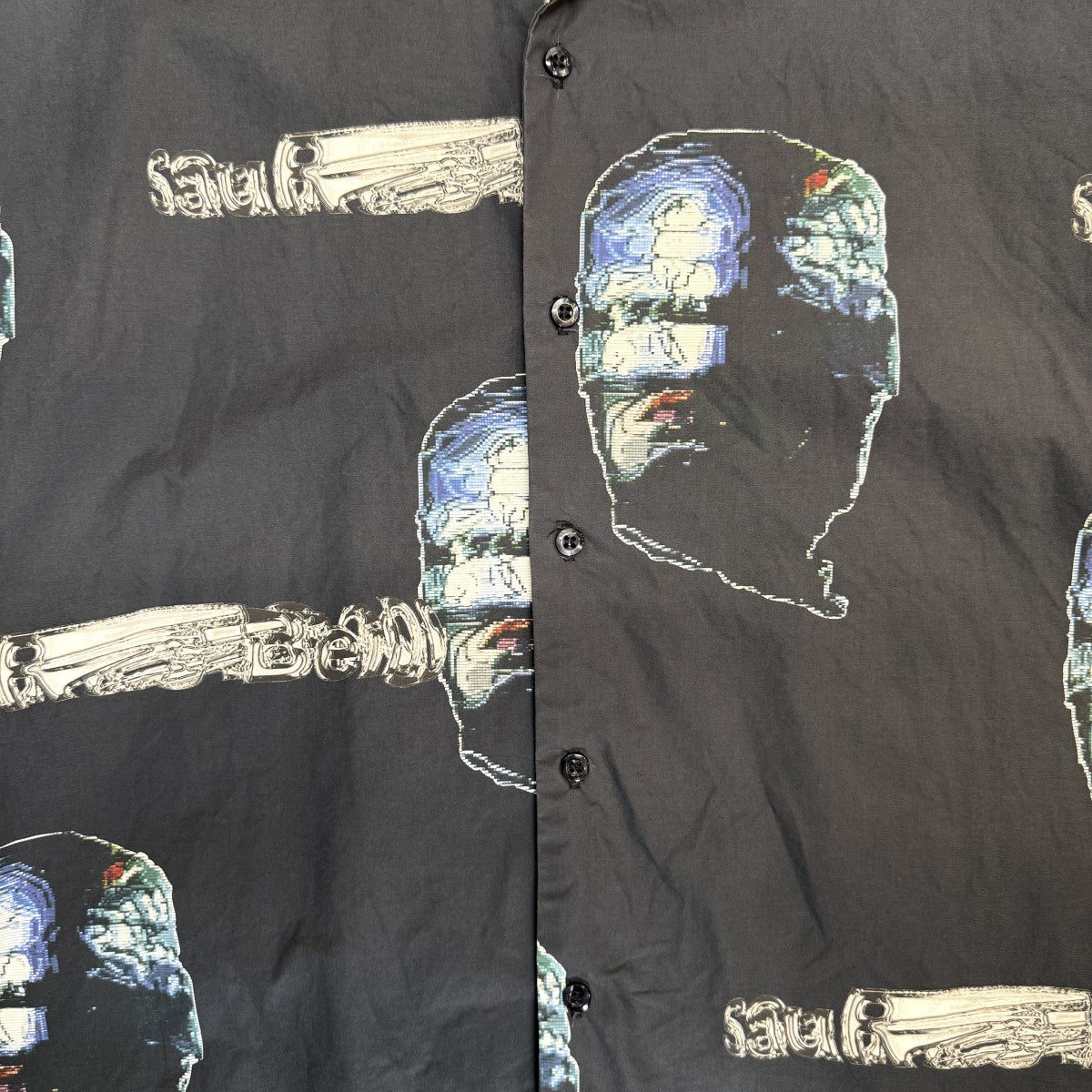 Sau Ras Being 25SS/S／S ALOHA SHIRTS PSY COP／半袖アロハシャツ/25SSRS002 古着・中古-3枚目のアイテム画像