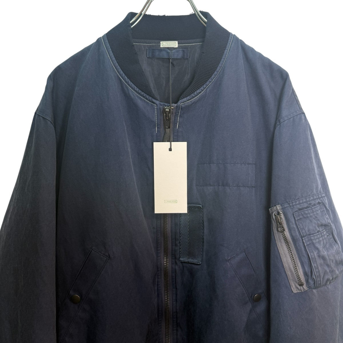 A．PRESSE 25AW/Vintage Silk Flight Jacket／ヴィンテージシルクフライトジャケット25AAP-01-26 古着・中古-2枚目のアイテム画像